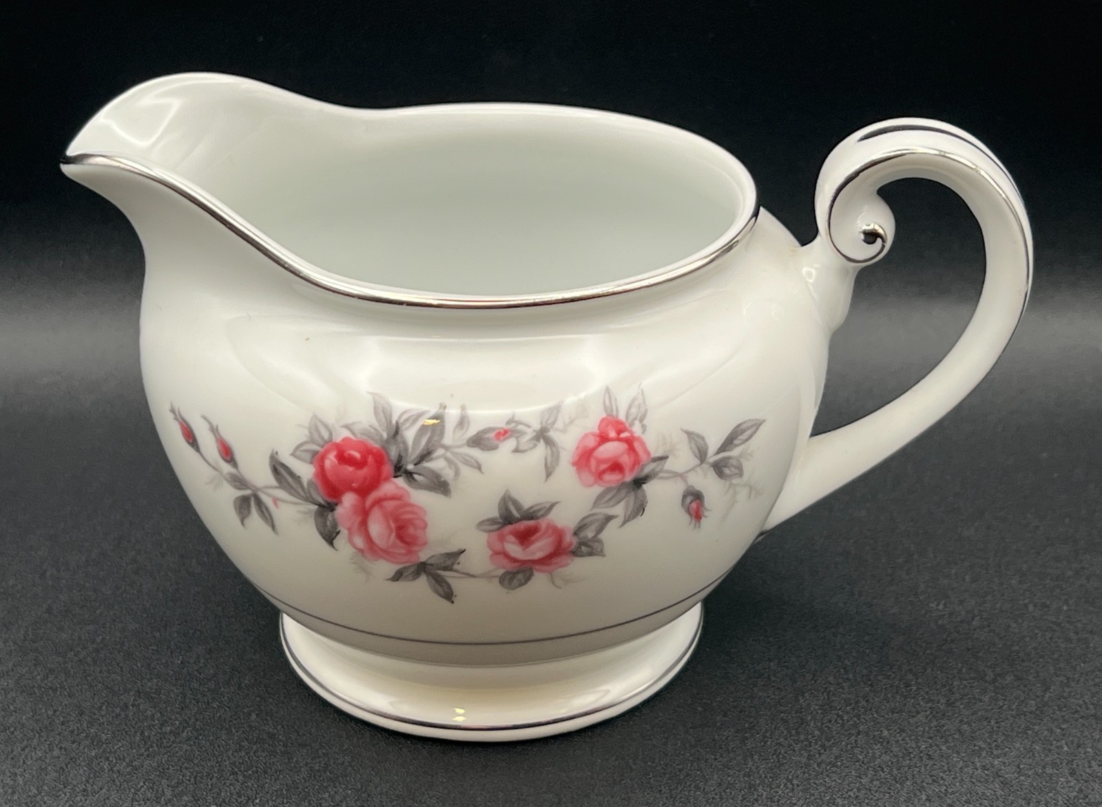 Kyoto Rose Garland China Creamer and Sugar Bowl Set | Vintage