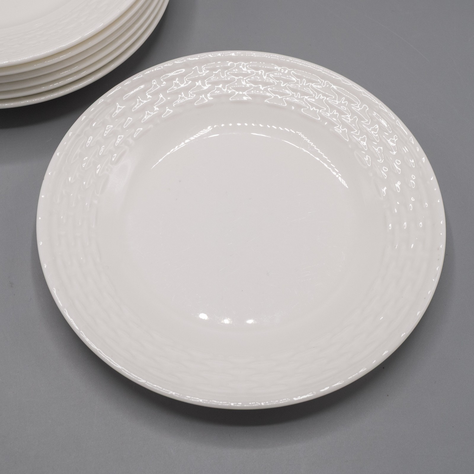 READ – Wedgwood Nantucket Bread Plates 5 7/8″ – Set of 7 – FREE USA SHIPPING