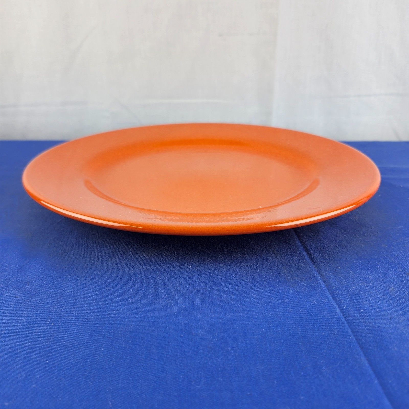 Waechtersbach Orange Ceramic Dinner Plate 10 3/4 inches diameter