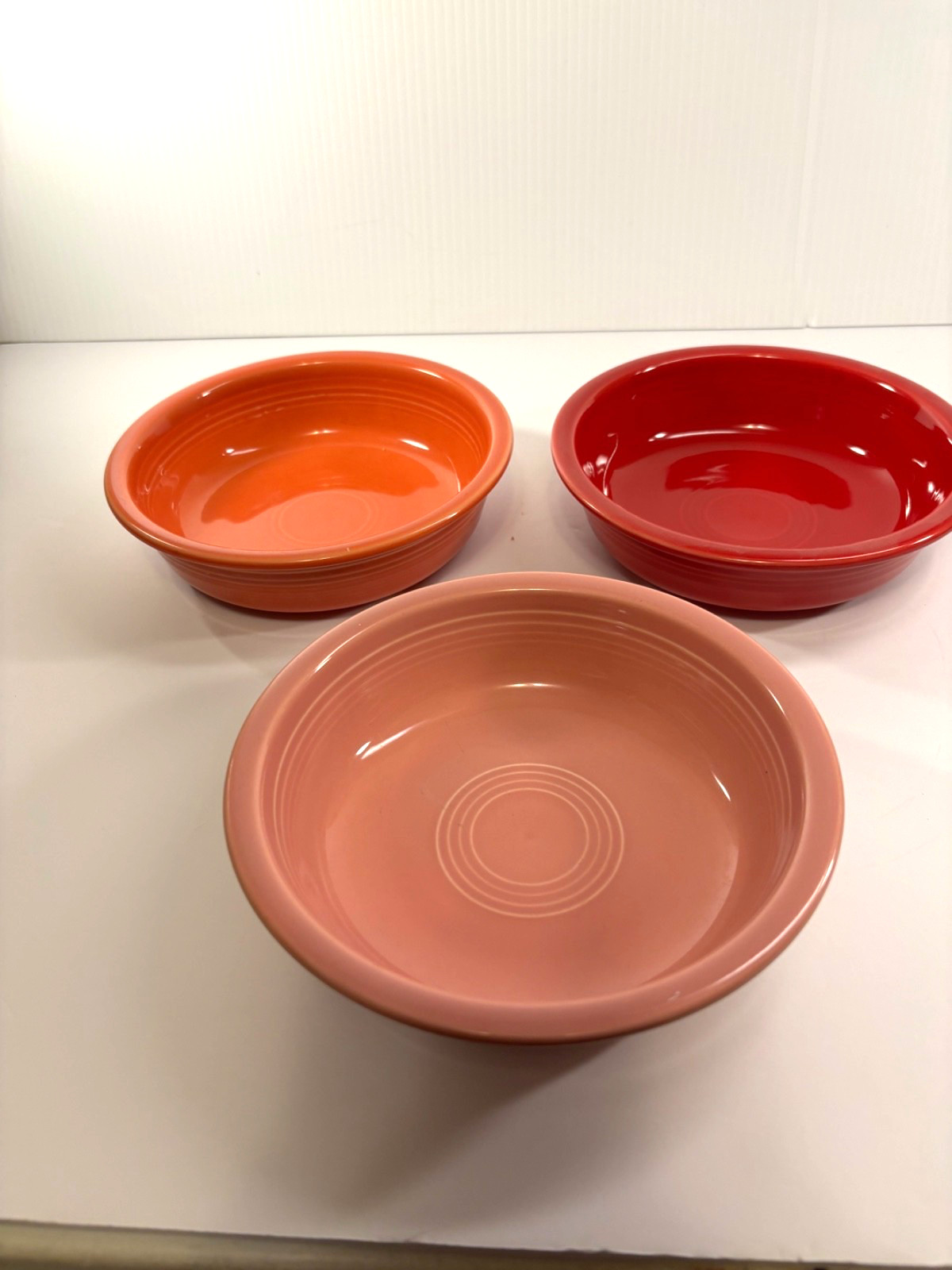 Assorted Colors Fiestaware HLC Fiesta Cereal Soup 7″ Bowls