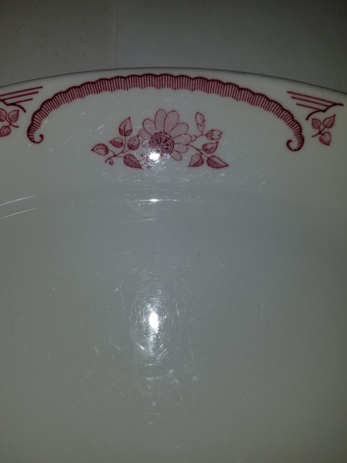 Vintage Homer Laughlin Best China Oval Serving Platter American Rose 11.75 inch