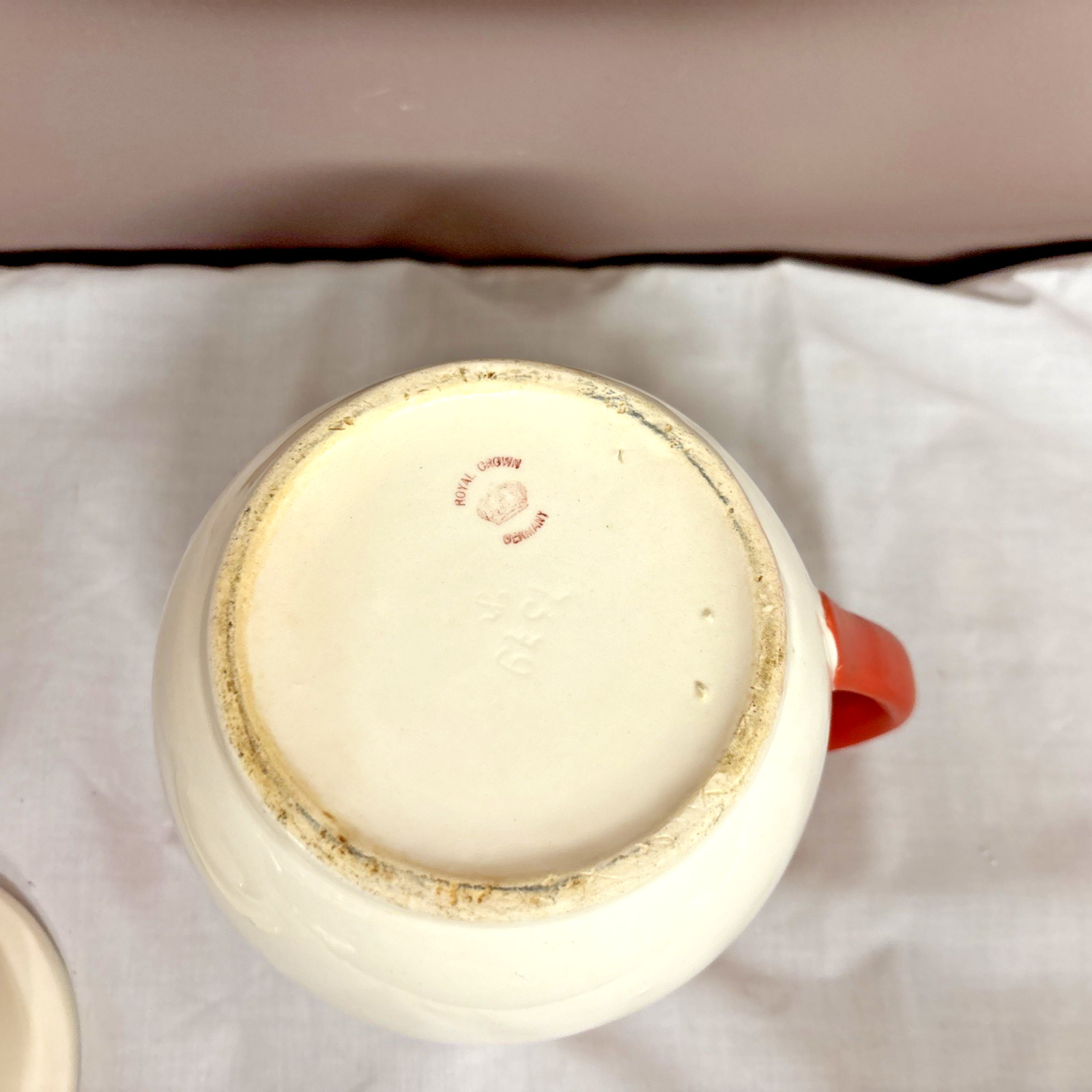 Vintage Royal Crown Ceramic Pitcher w/Lid – Germany
