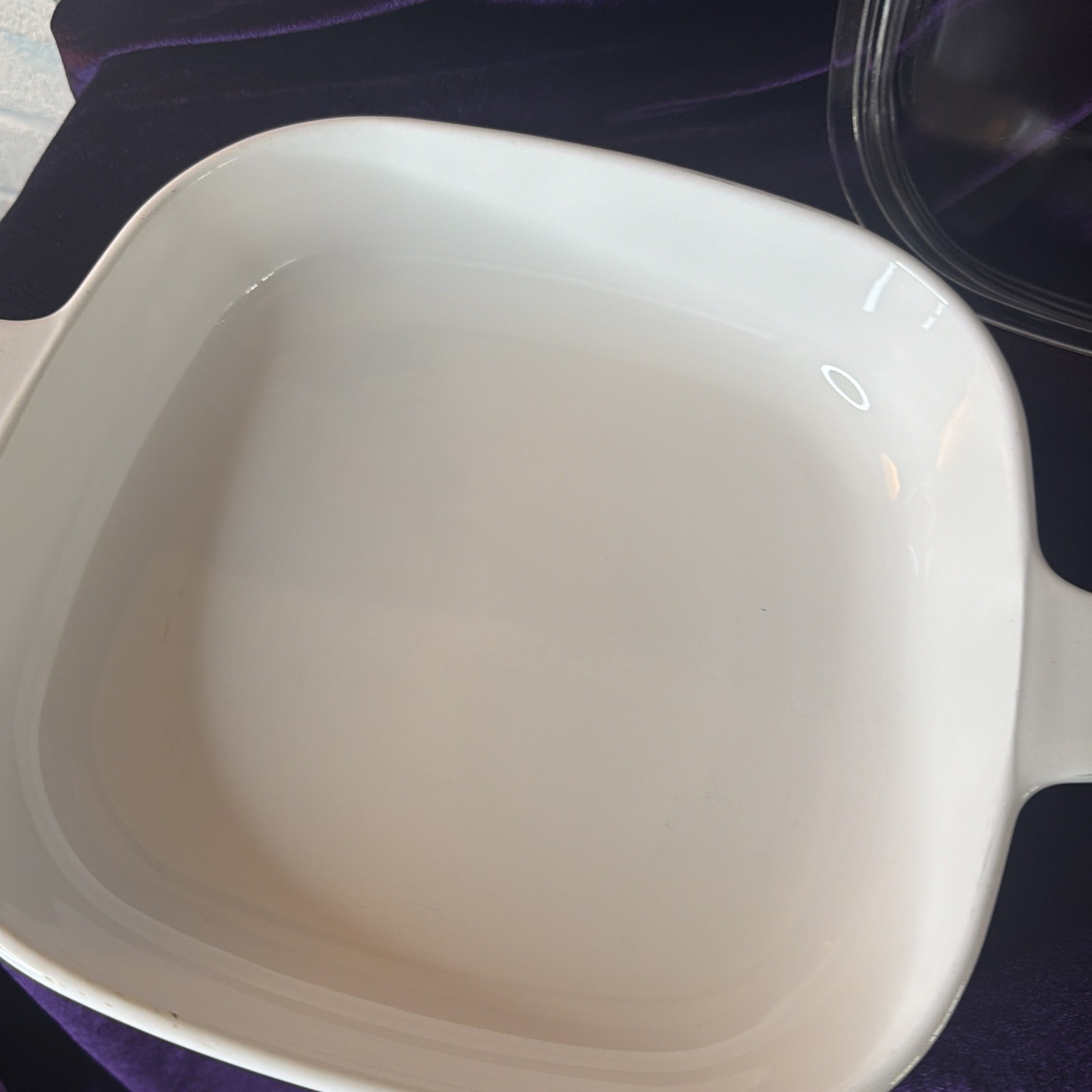 Vintage CorningWare Blue Cornflowe 10inch Casserole Dish P-10-B With Original To