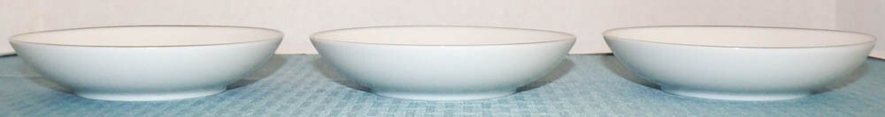 3 Vintage Noritake Japan Sonnet (6656) 5 1/2″ 4 oz. Fruit Dessert Sauce Bowls