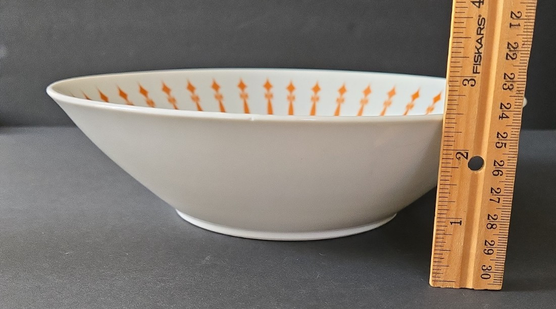 Vintage Harmony House Ensenada 3904 Round Vegetable Serving Bowl 9″ Japan MCM