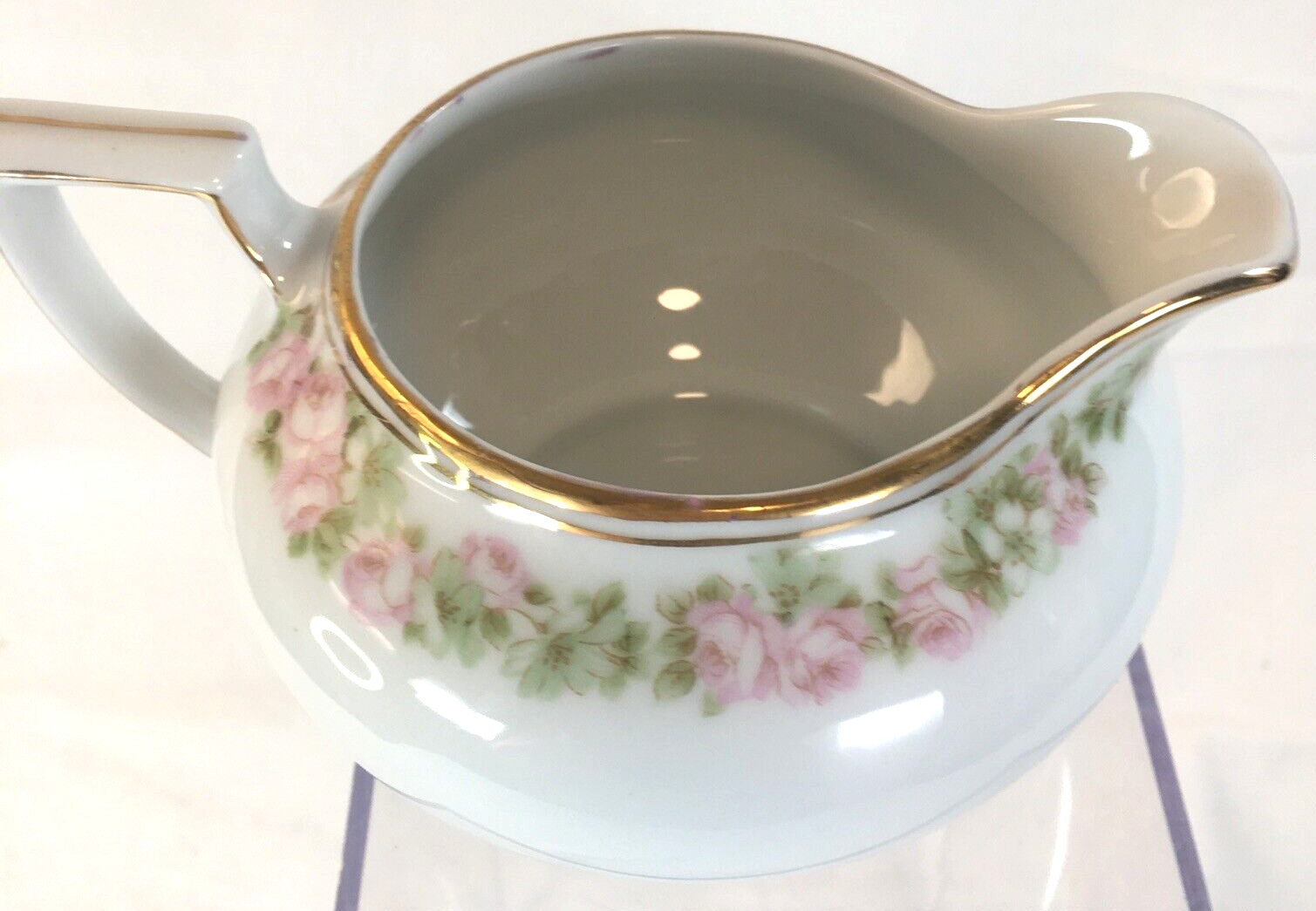 Bavaria Tirschenreuth Creamer Rosedale Pattern