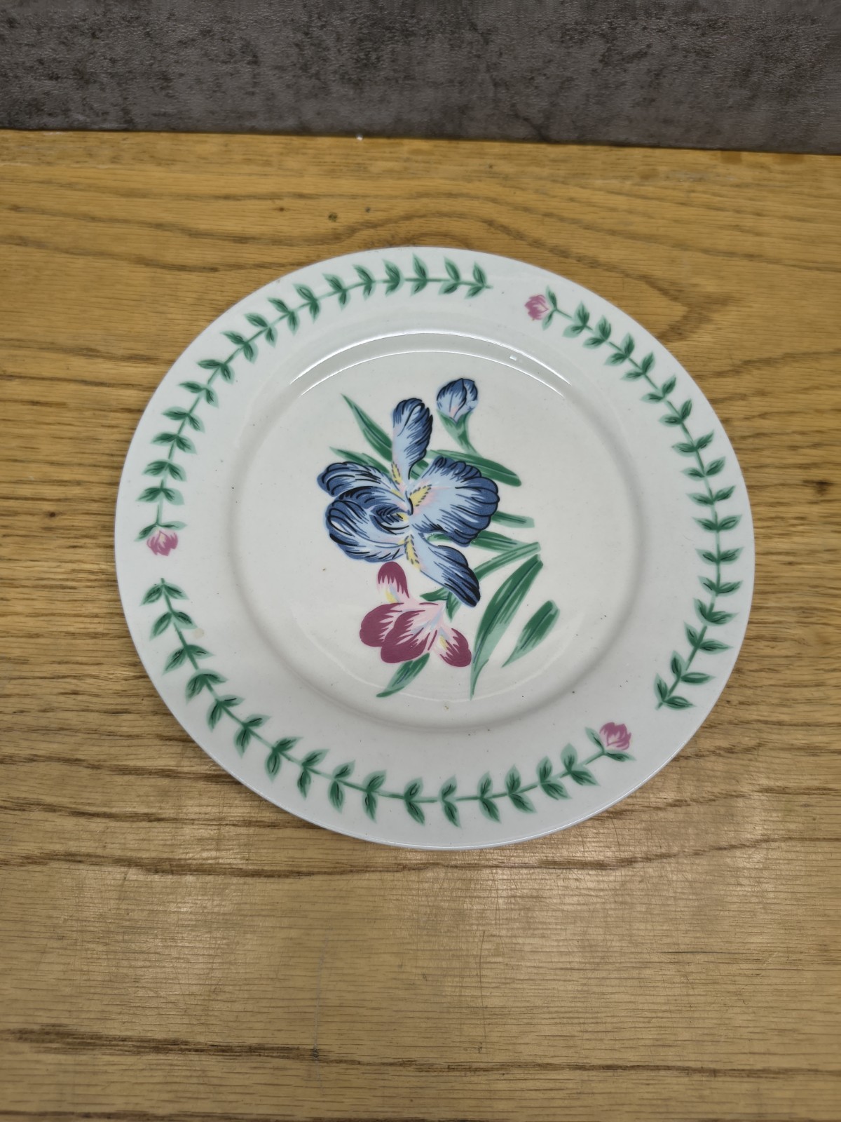 Portmeirion Botanic Garden Salad Plate Iris
