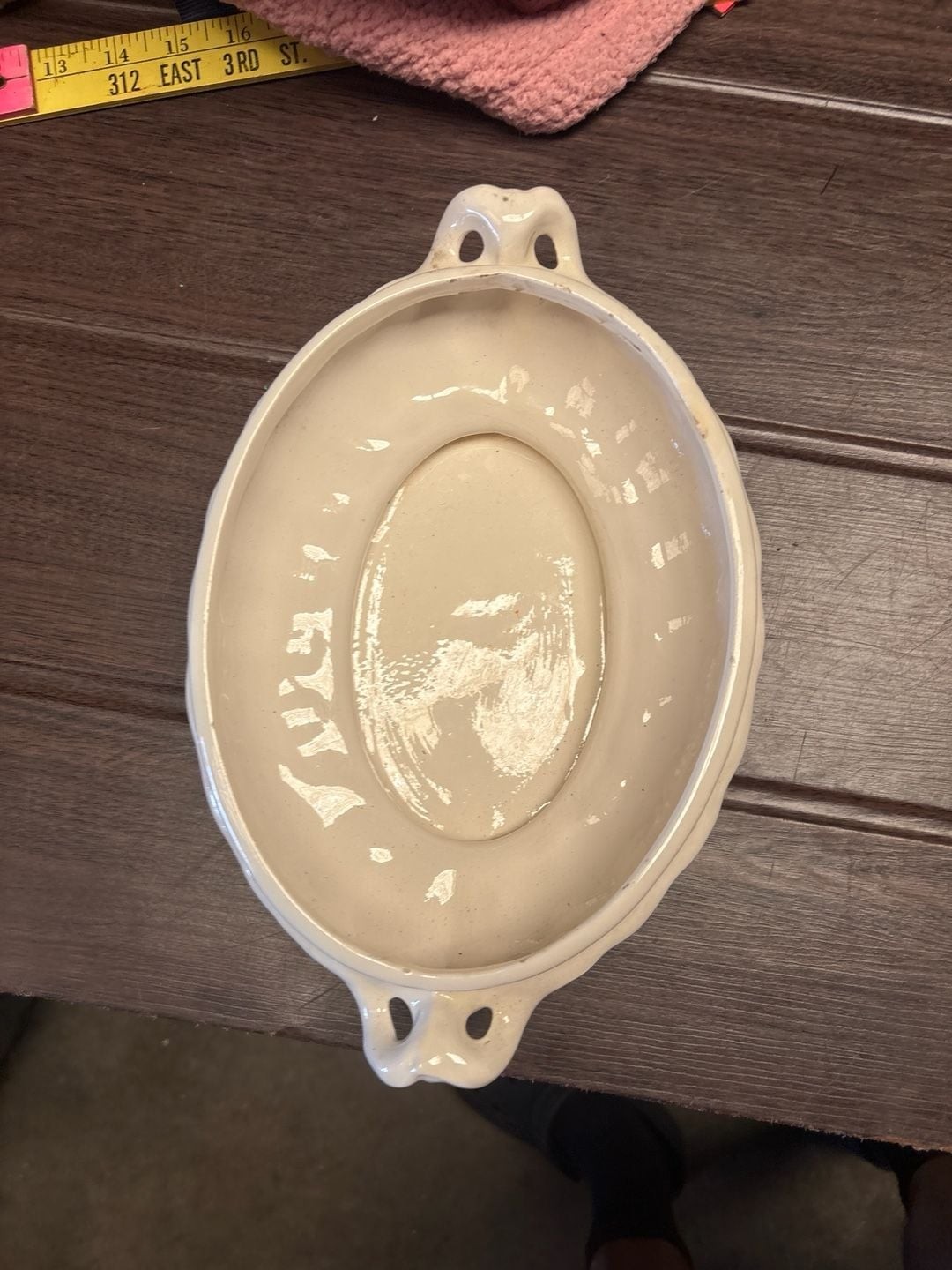 Red Cliff Ironstone Wheat Pattern Covered Vegetable Dish Tureen