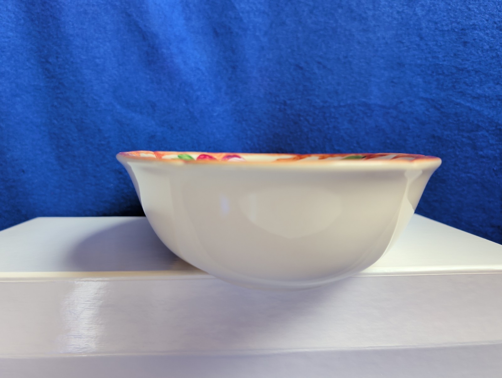 Franciscan Apple Divided Vegetable Serving Bowl USA Vintage 10 3/4″ Relish Dish