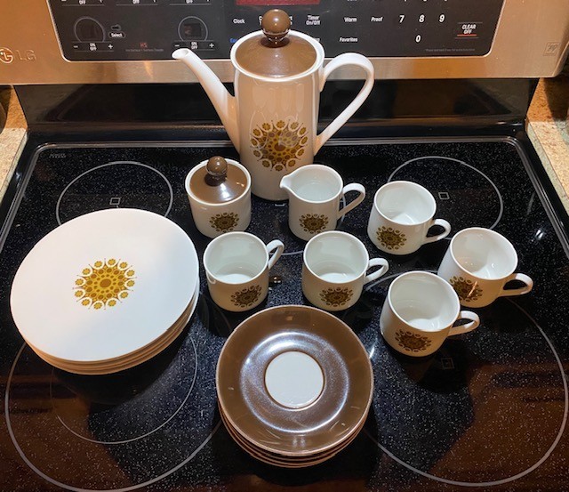 Rare 20 Pc. Mitterteich Bavarian Porcelain Coffee/tea Service for 5: K-880/2