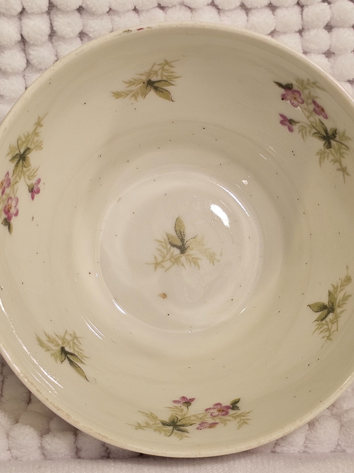 Bouillon cups w/ saucers, set of three, vintage, Haviland, T & V, CF Haviland