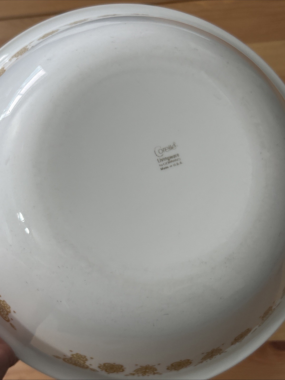 Corelle Butterfly Gold 10 1/4″ Large Serving Bowl by Corning