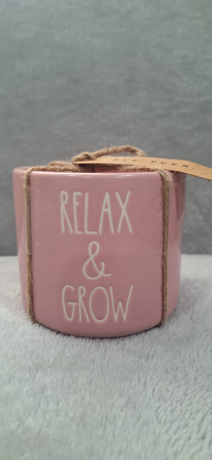 rae dunn by Magenta Relax & Grow Houseplant Pot, Home Decor
