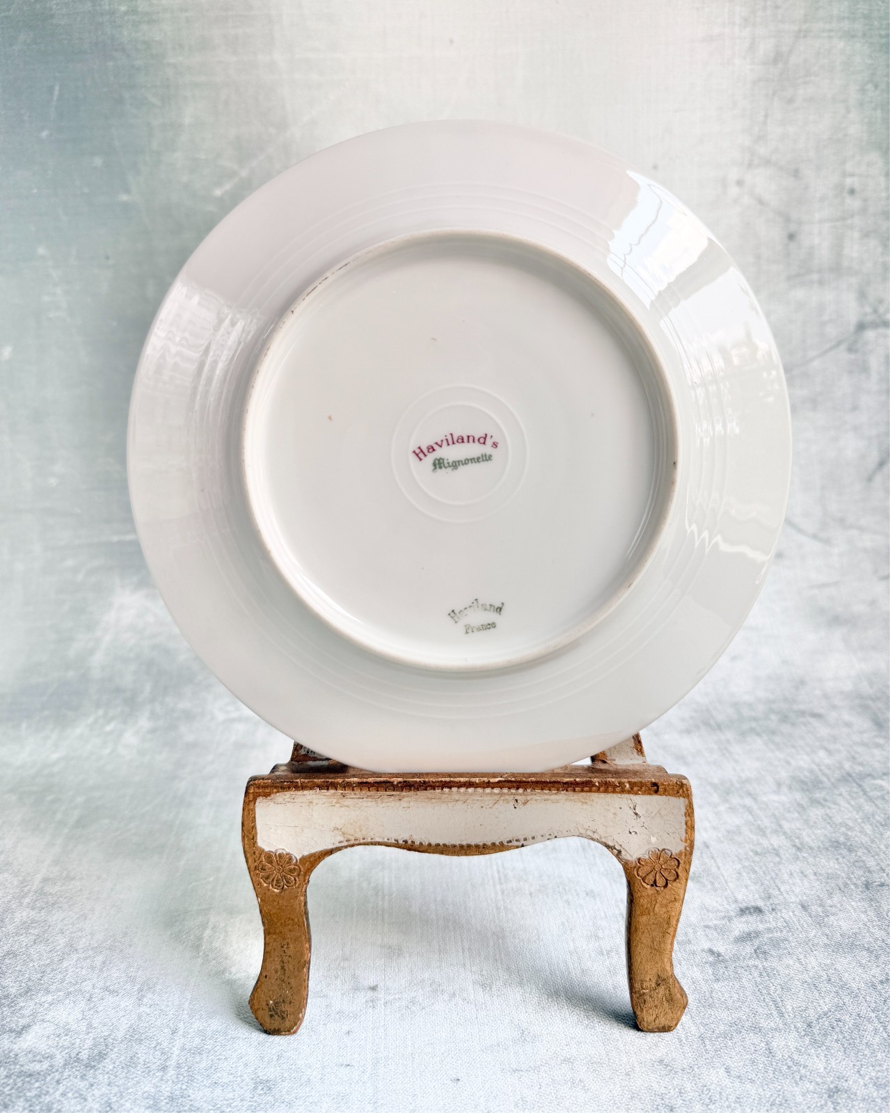 Theodore Haviland Mignonette 7.5″ Salad Plate Limoges France Vintage