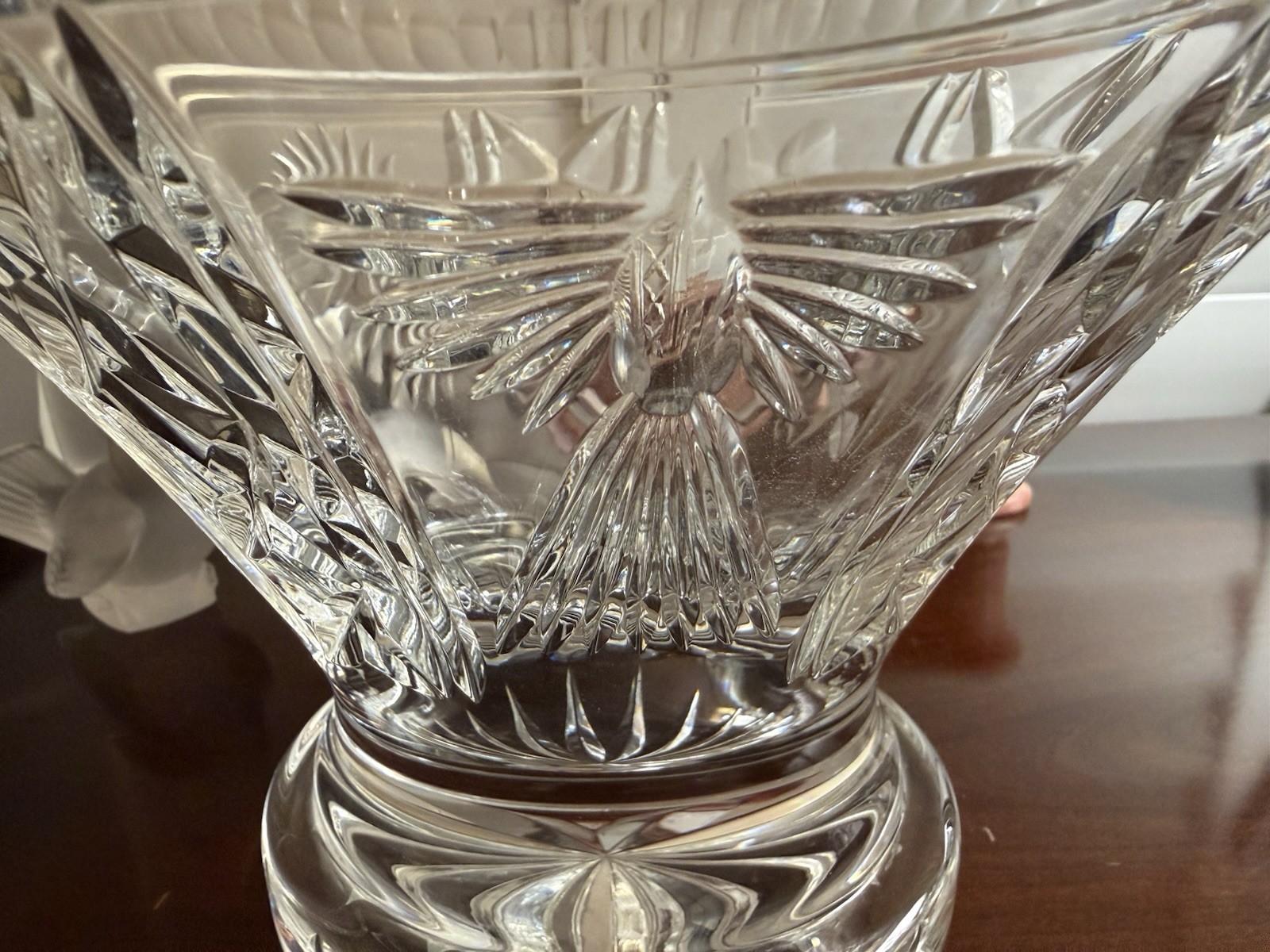Waterford RARE Millennium 2000 Huge Centerpiece Bowl 11″ Signed By Connolly A+