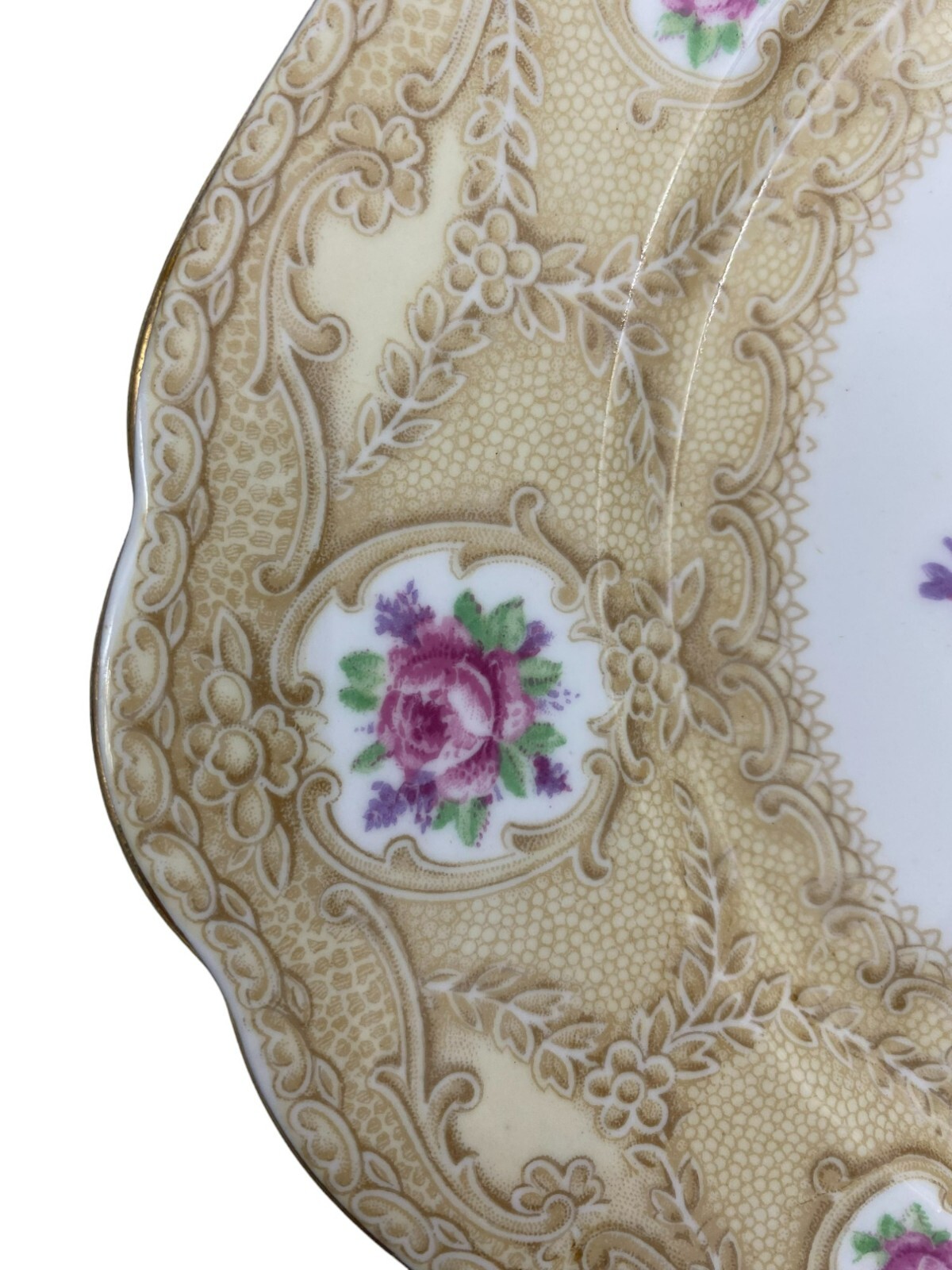Royal Albert Devonshire Lace Square Salad Plate