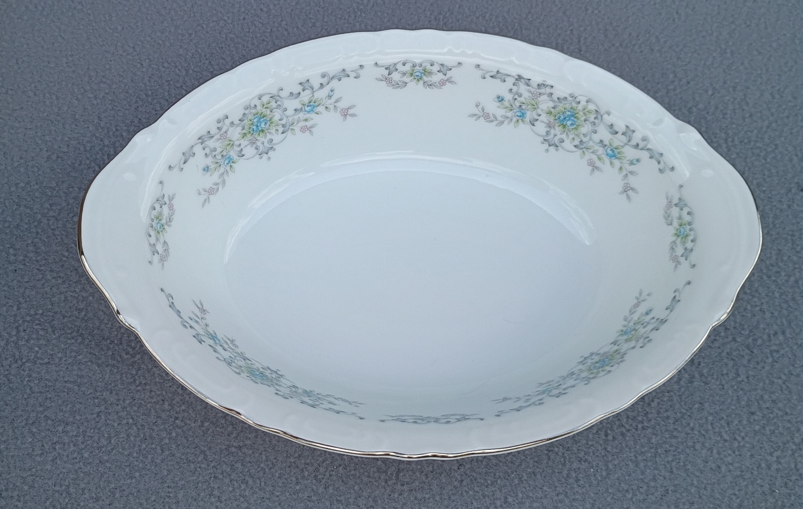 Norleans – Theresa – Oval Vegetable Serving Bowl – 7 1/2″ x 10 3/4″