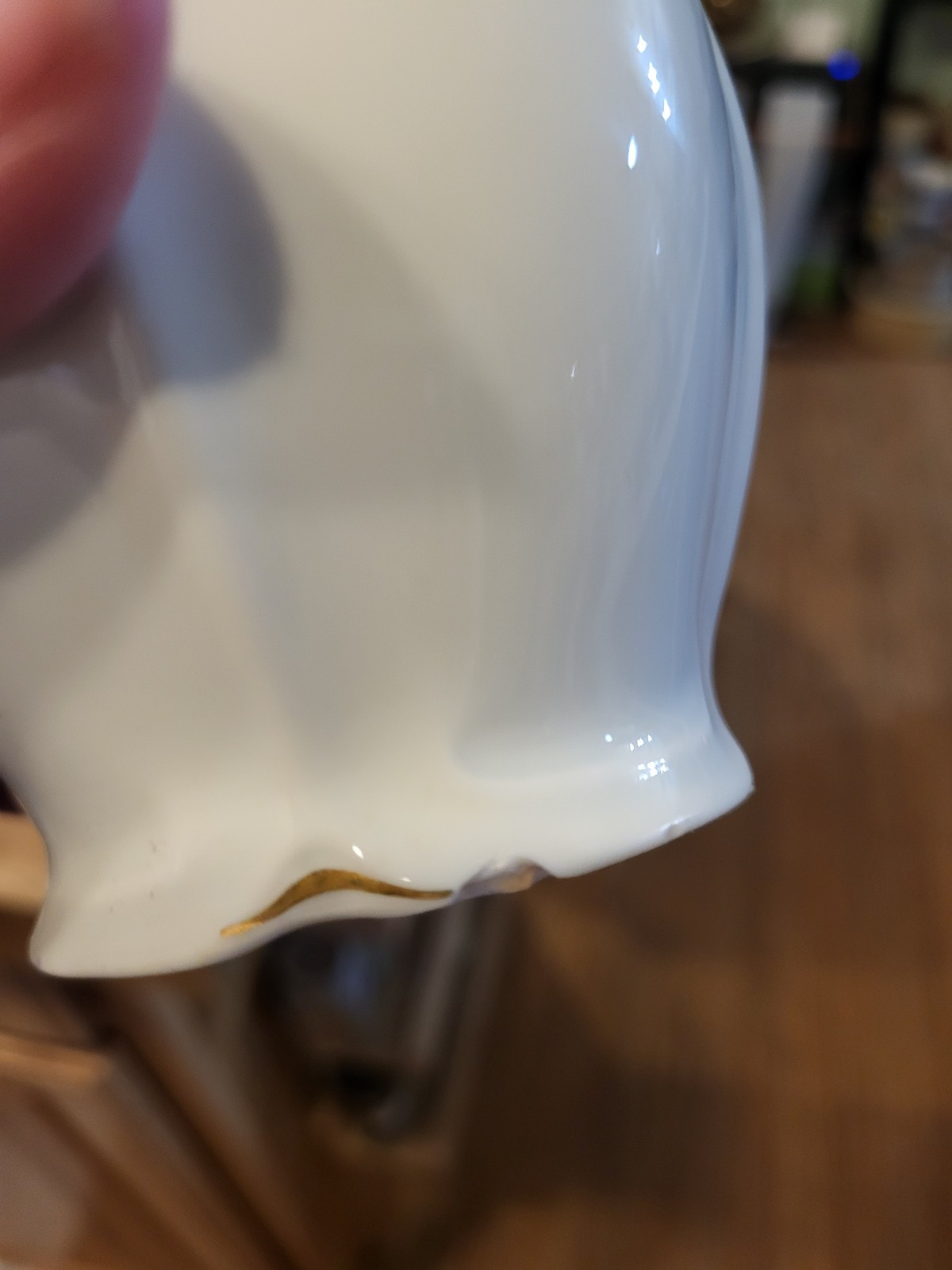 Vintage Bohemia porcelain Pitcher Antoinette, Czechoslovakia