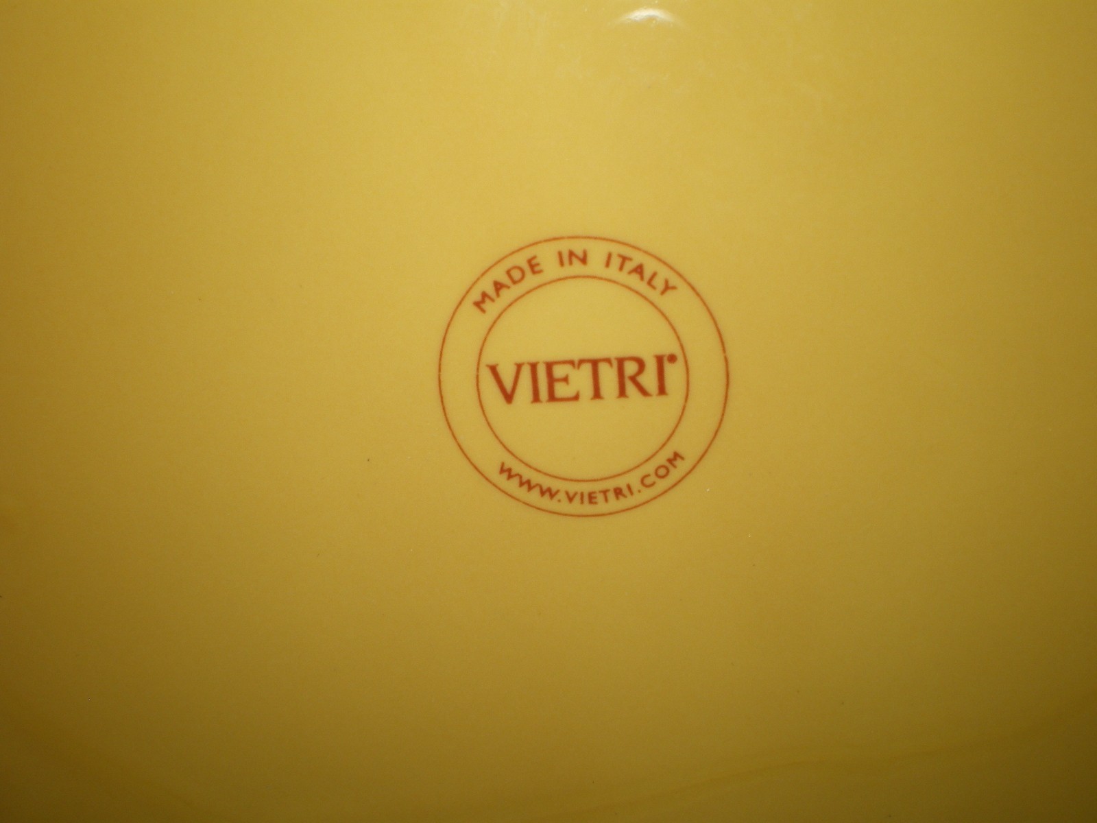 RARE Vietri 13″ Art Pottery Charger Serving Plate Italian Countryside Tuscany