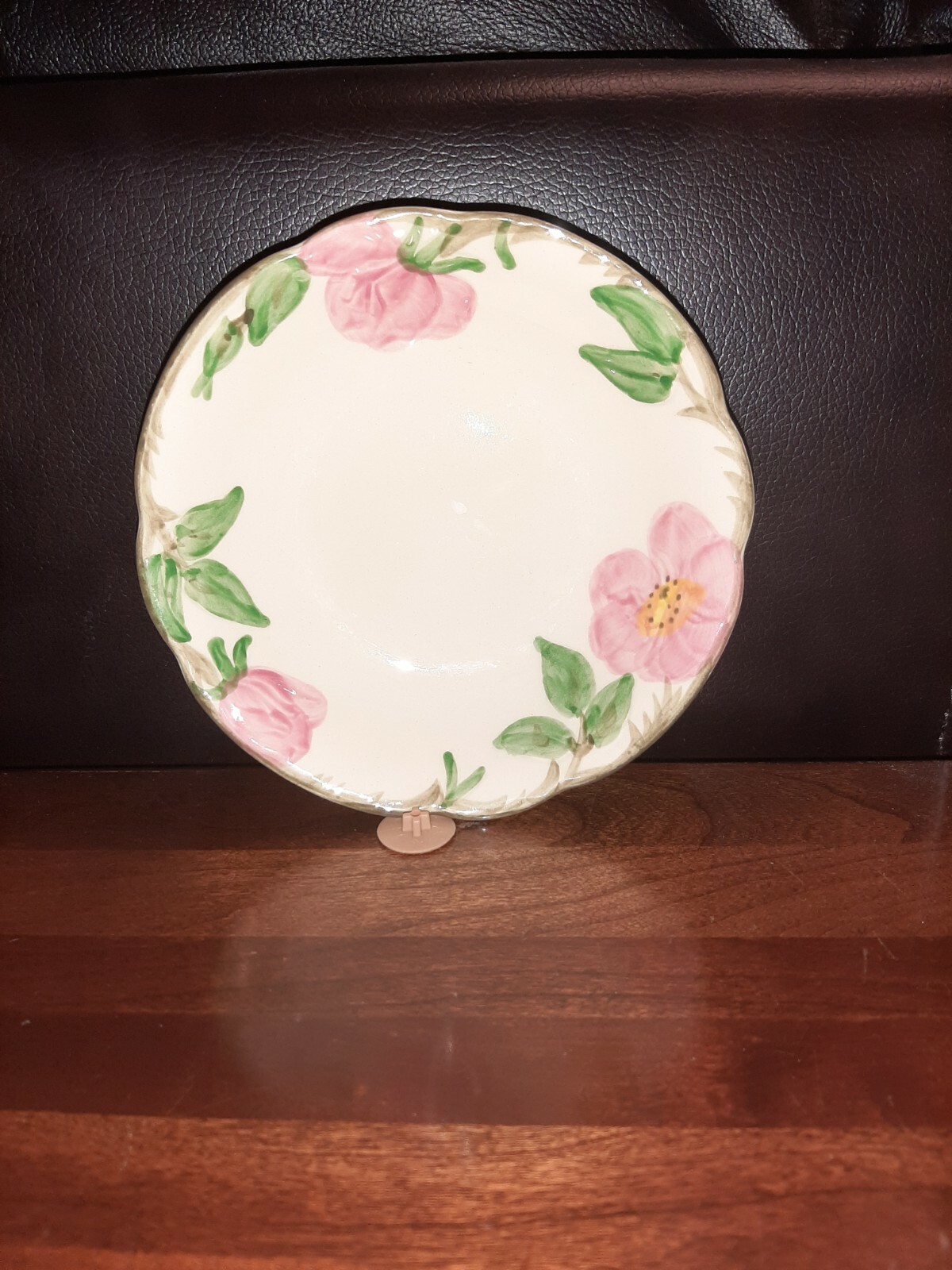 Vintage Franciscan Desert Rose Dessert Dish 5 1/8 Inches By W 1 Inch USA 50 year