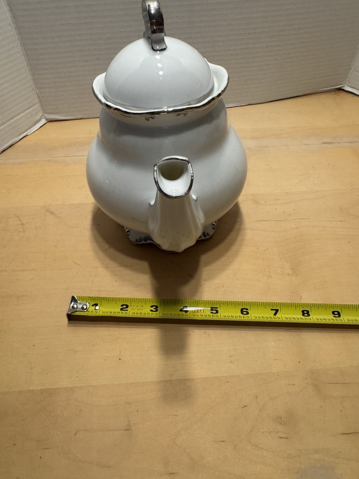 Vintage MIKASA 9267 Marlboro Fine China Tea Pot