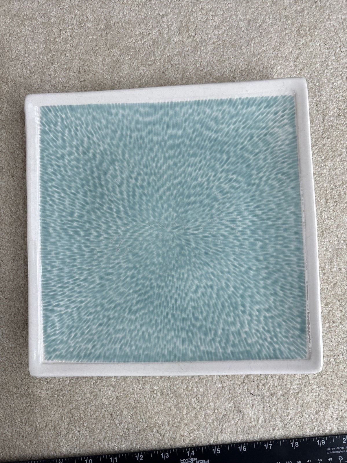 Sango Vega Aqua 4531 Square Dinner Plate 11” Replacement