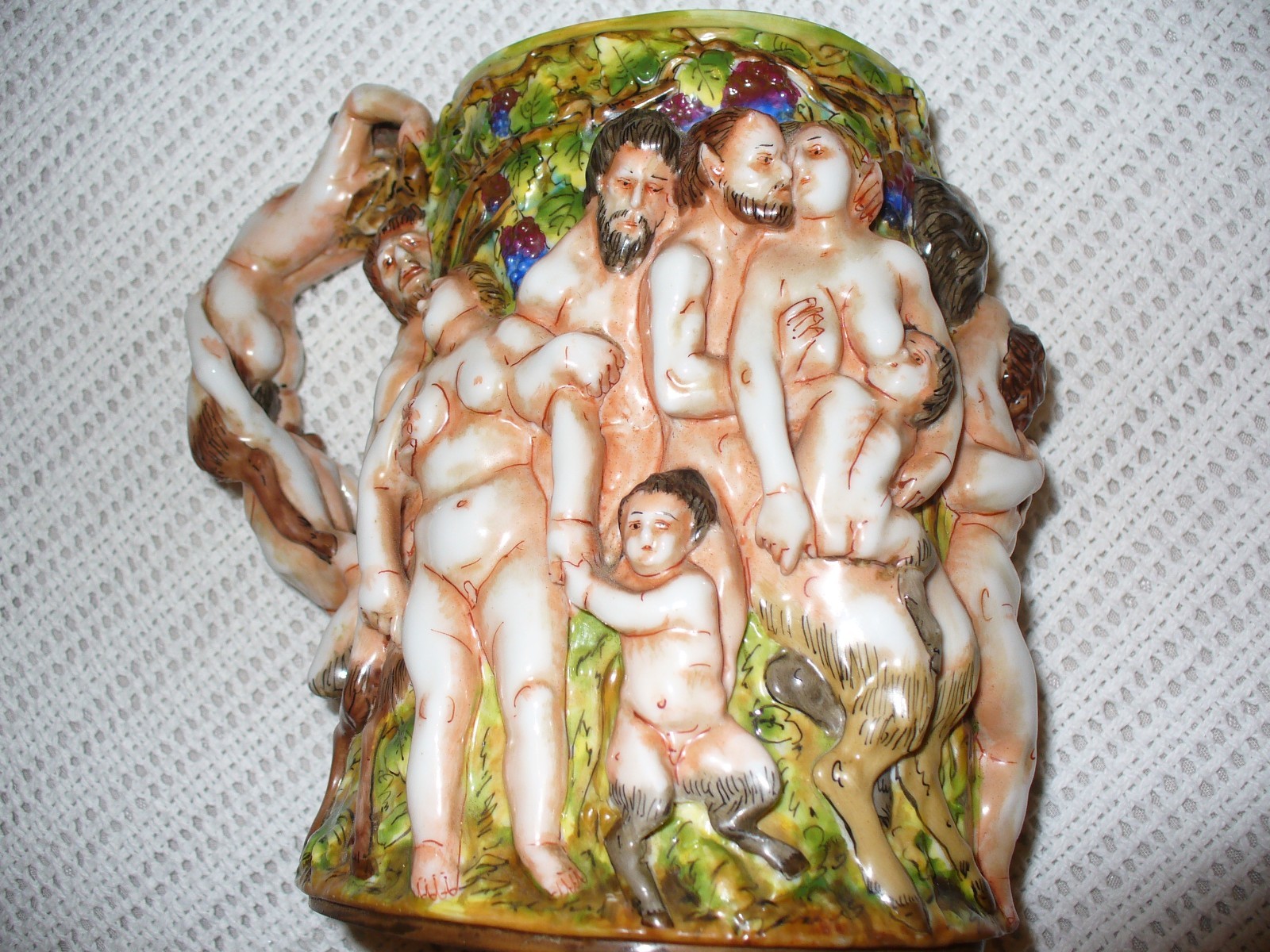 Capodimonte Mug/Stein (5.5″ x 6″) Erotic Figures