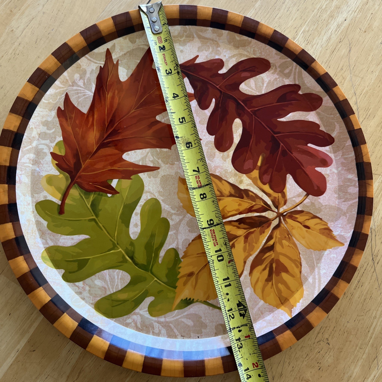 Thanksgiving Serving Platter 14”
