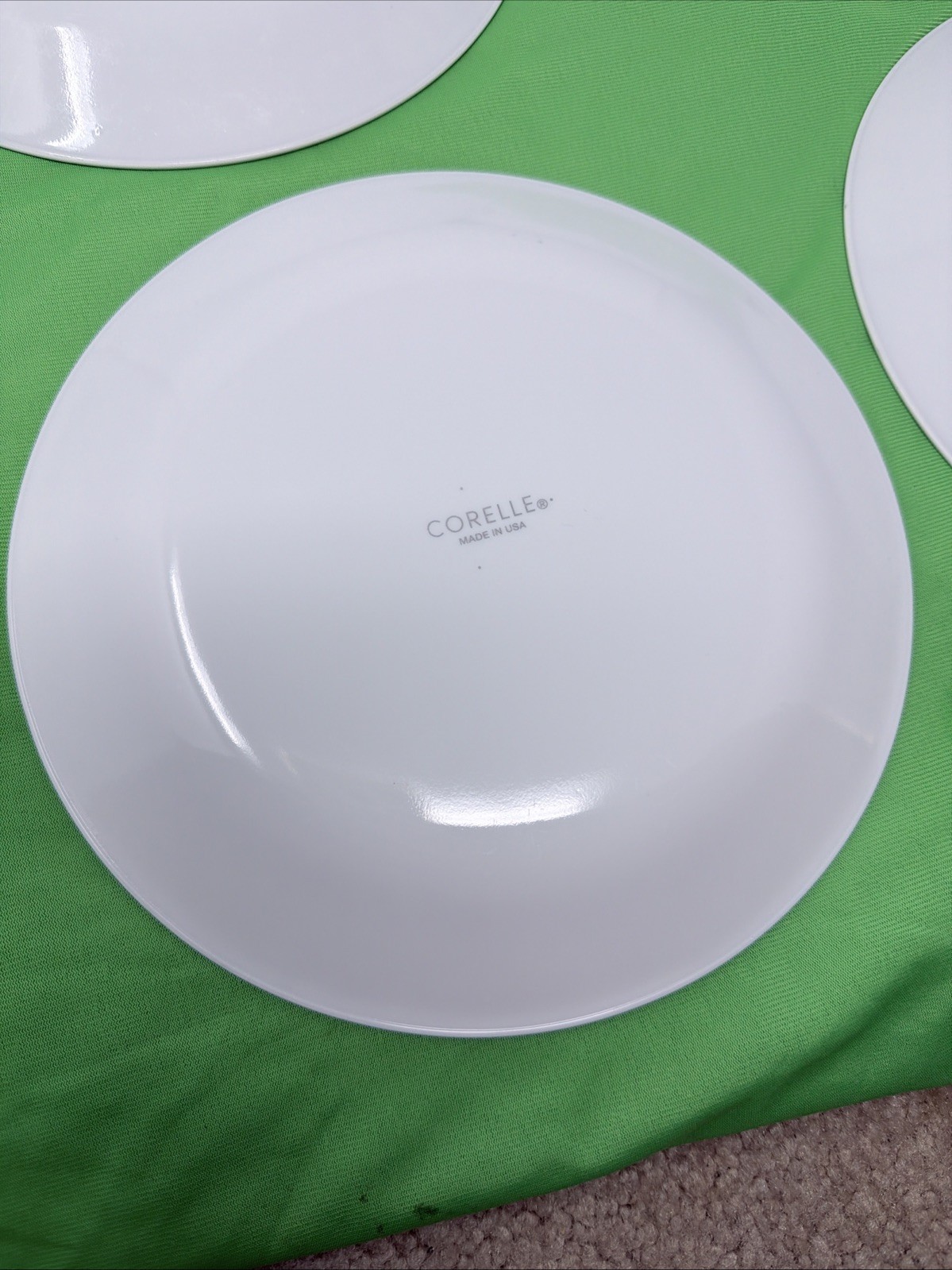 Corelle Vitrelle Portofino Salad/Luncheon Plates Blue Floral 8.5″, Set Of 6