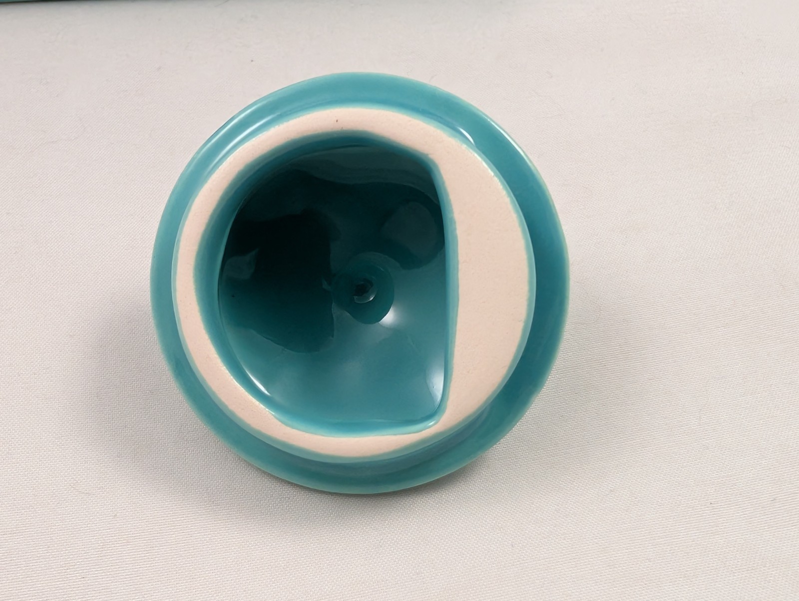 Salins Studio France TURQUOISE Tea Pot PIERRE CASENOVE Post Modern Memphis 1980