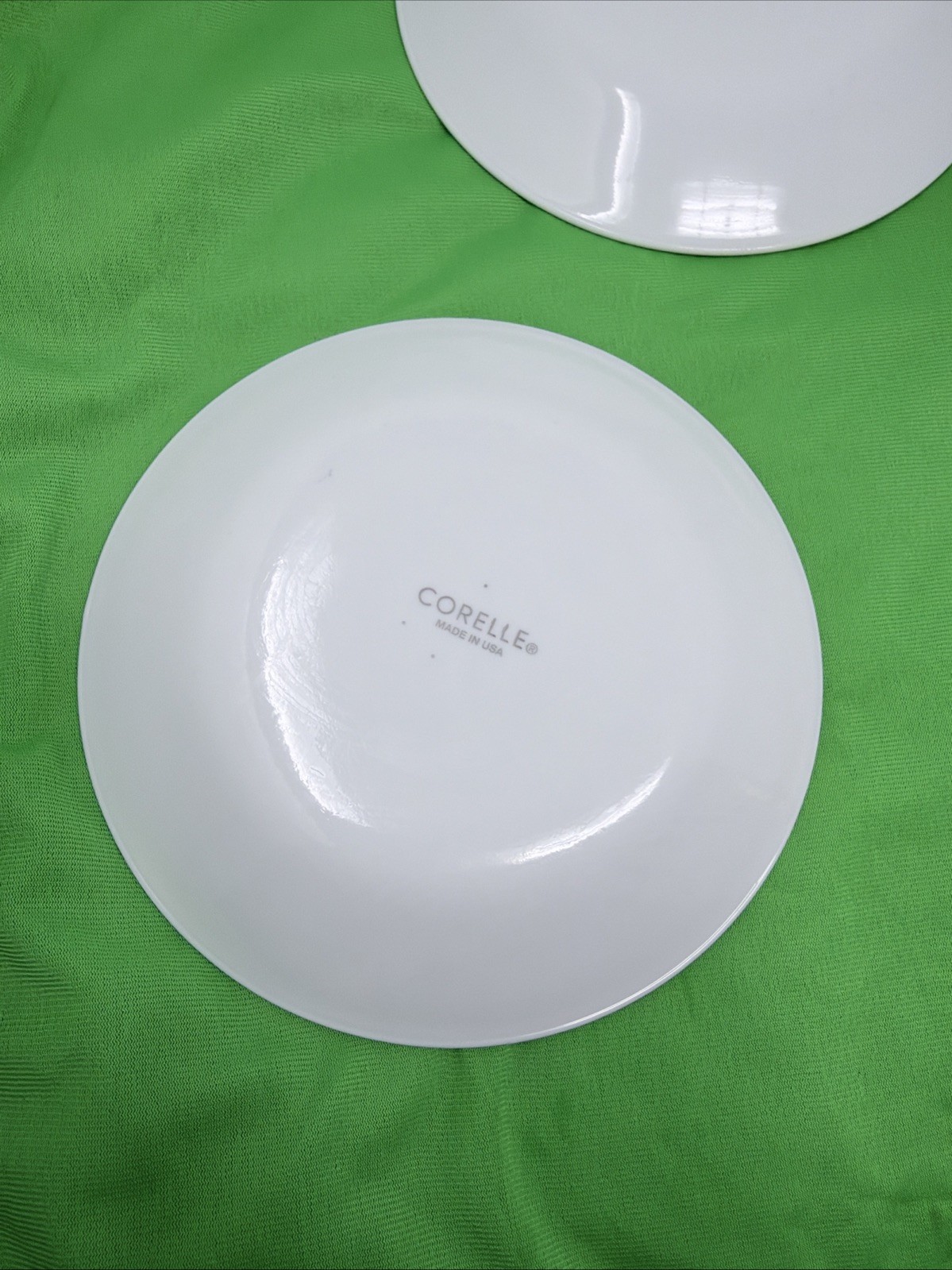 Set Of 6 Corelle Vitrelle Portofino Salad/Dessert Plates Blue Floral 6.75″