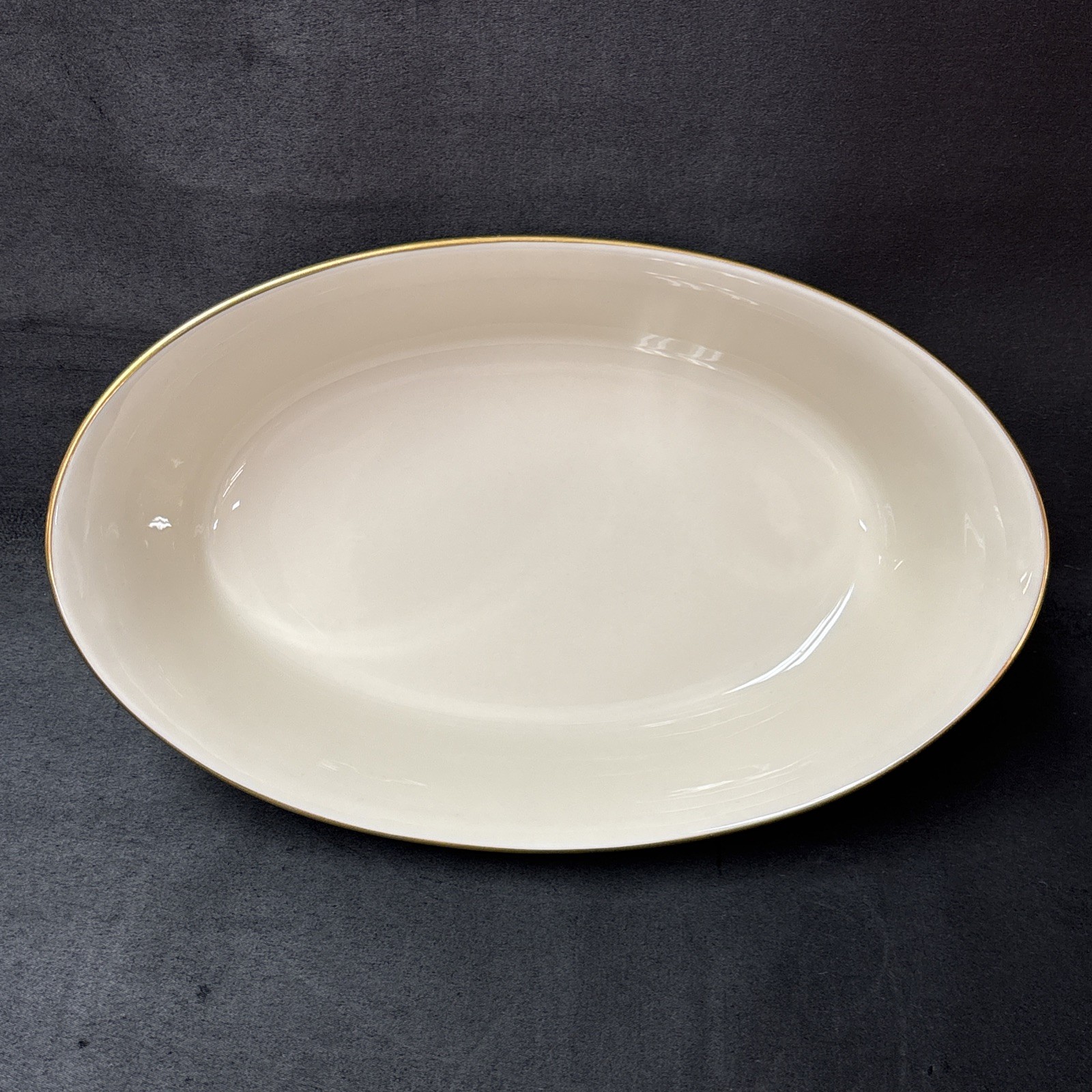 ❤ Lenox CASTLE GARDEN Oval Vegetable Bowl 10 1/8 Inches