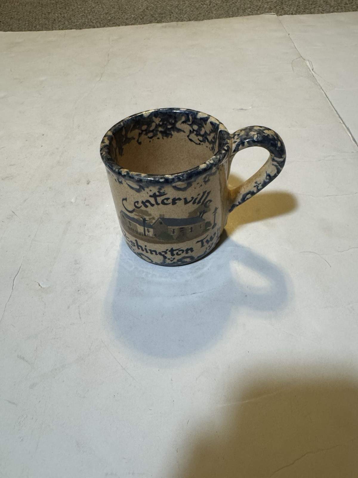 Studio Art Pottery Centerville Washington 1776-1976 Coffee Mug 13 Oz.