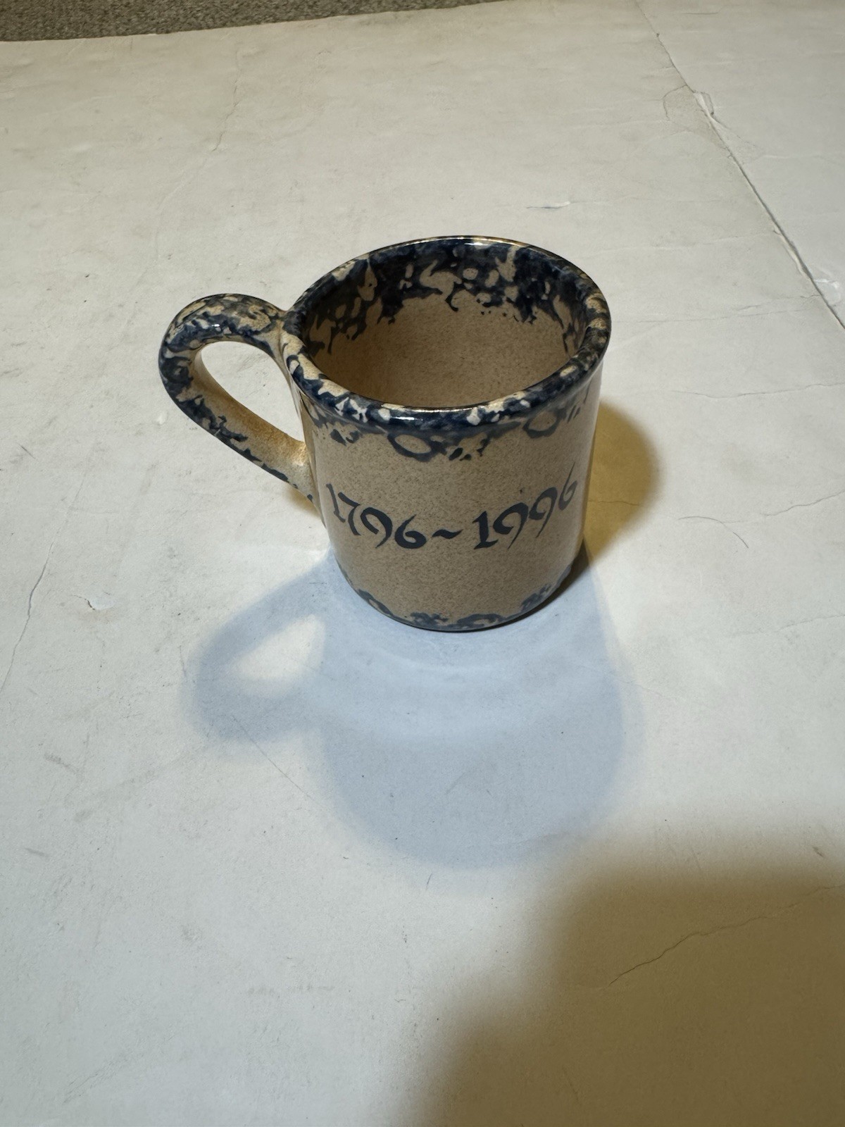 Studio Art Pottery Centerville Washington 1776-1976 Coffee Mug 13 Oz.
