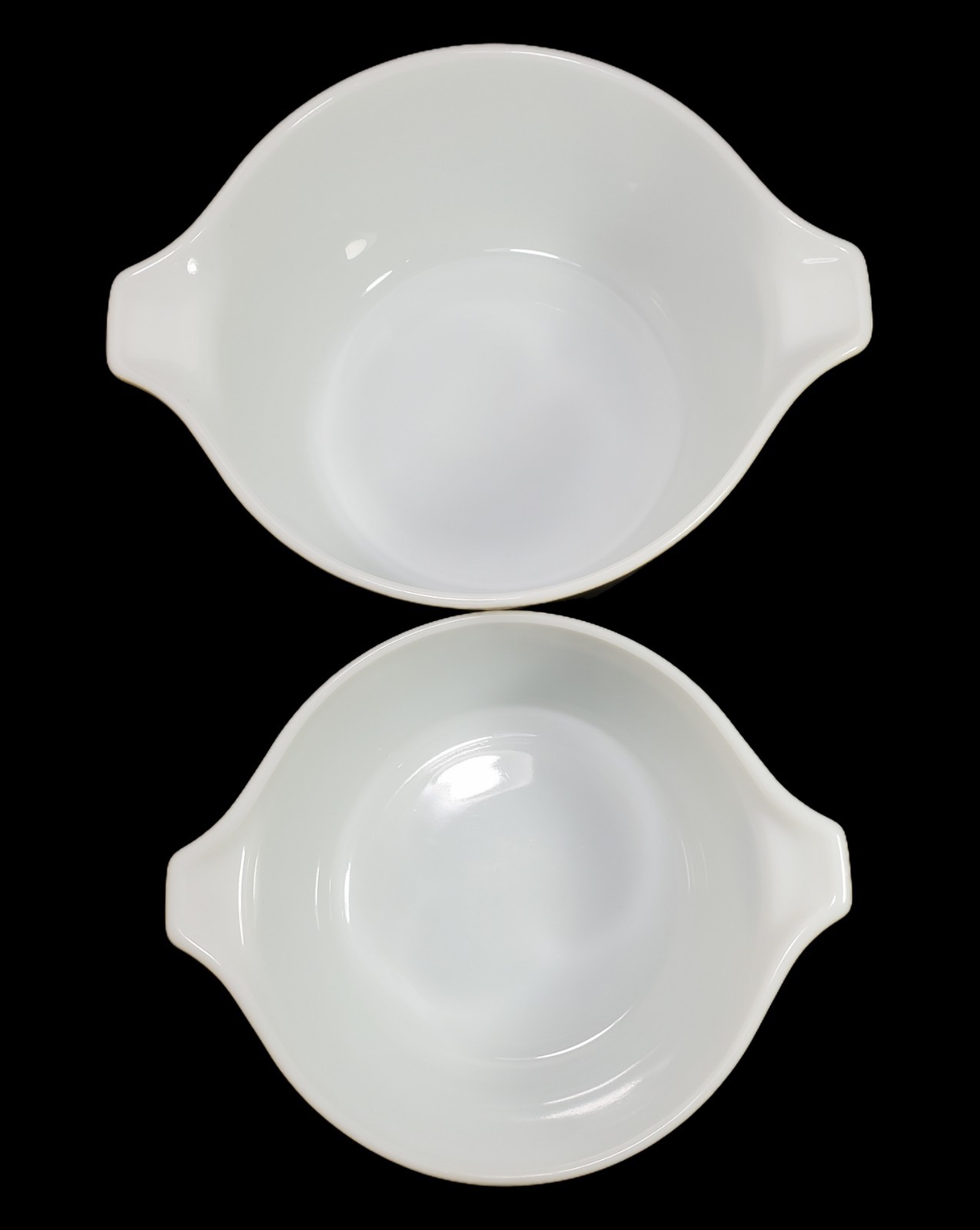 VTG Pyrex Forest Fancies Mushroom Casserole Dishes 473 & 474 w Lids Corning Mark