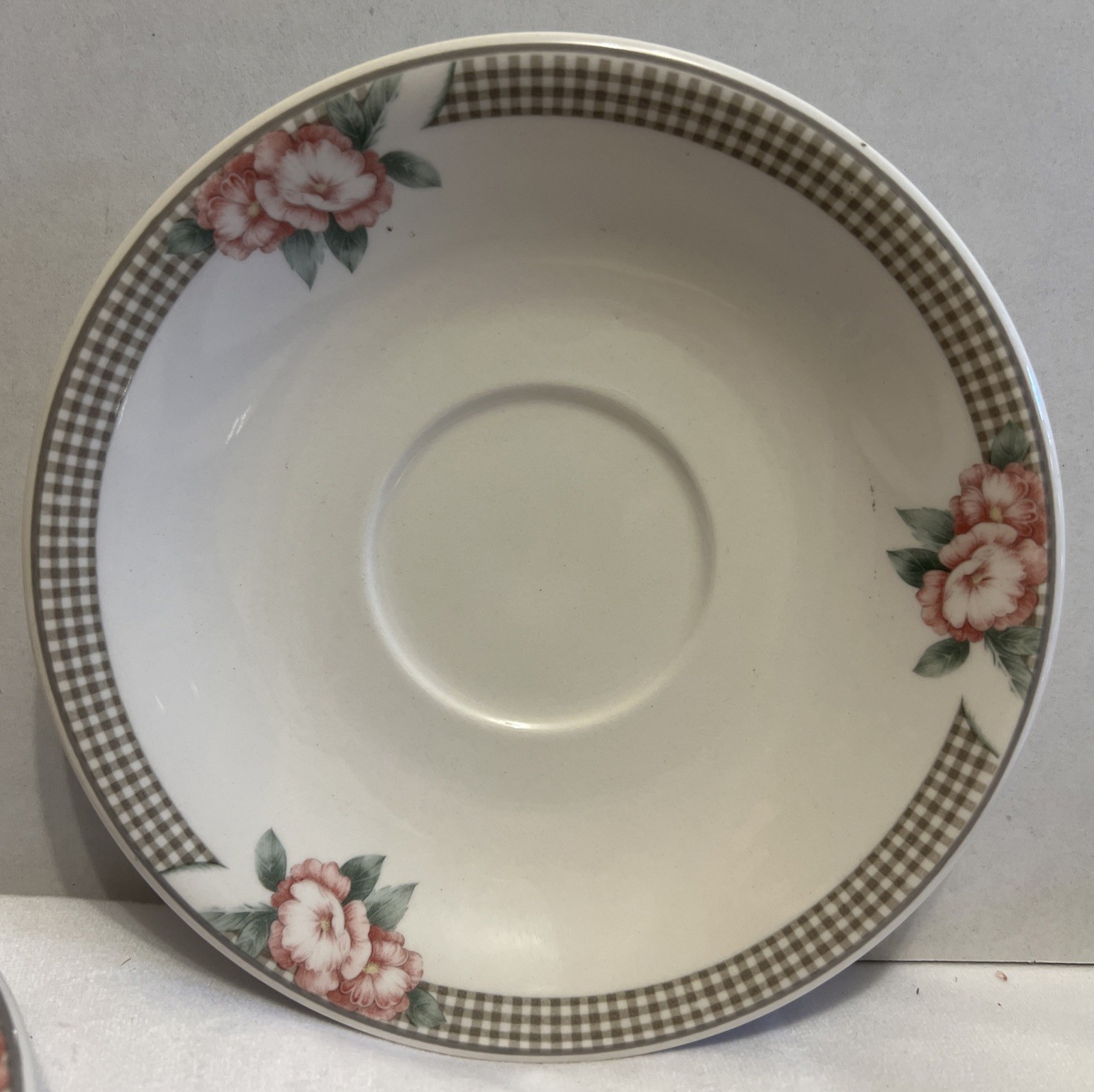 4 Noritake Keltcraft Ireland Terrace Cafe saucers 1994-1997 6 1/4 Inches
