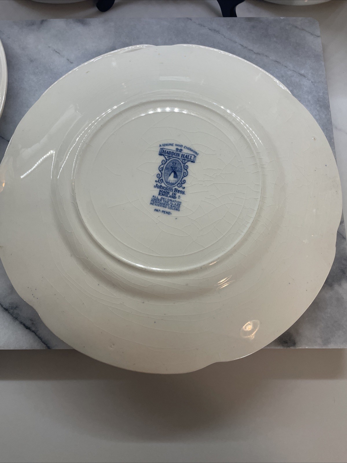 Vintage 1960s-1970s Hadden Hall Plates 3-9” And 3-10” Set Of 6.