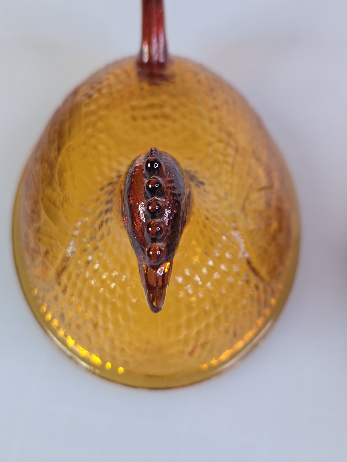 VTG Indiana Glass Amber Golden Hen On A Nest Candy Dish EXCELLENT LOOK !! GIFT !