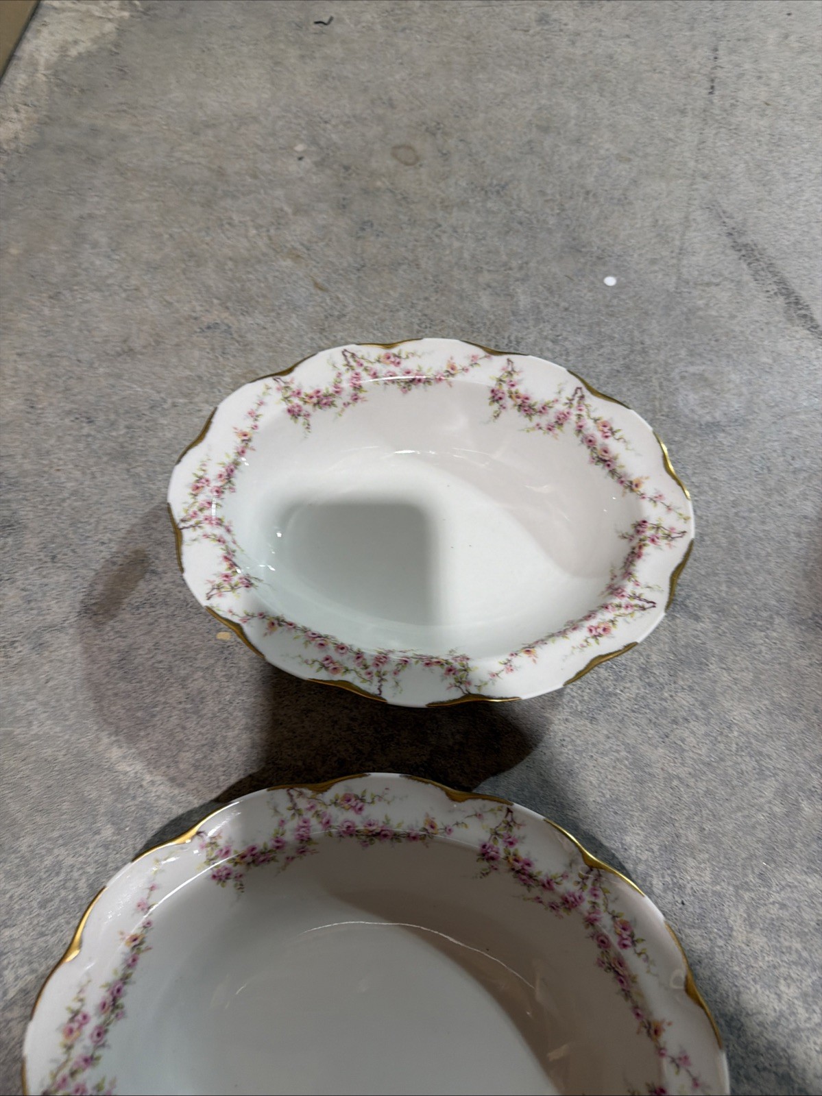 Theodore Haviland New York VARENNE 9.75″ Oval Serving Bowl Set Of 3