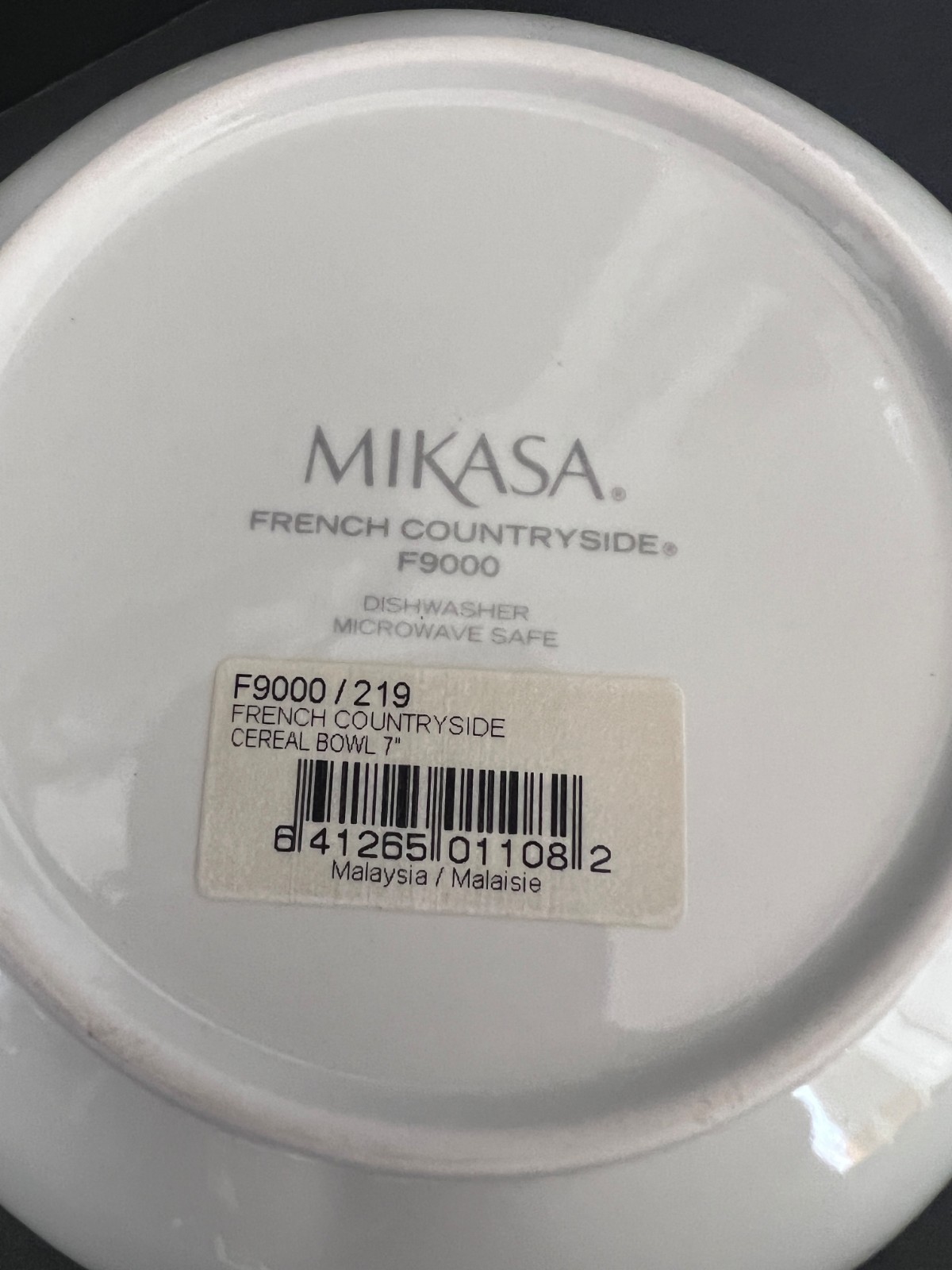 Set of 2 Mikasa French Countryside Cereal Bowls 7 1/8in F9000 Cottagecore – NEW