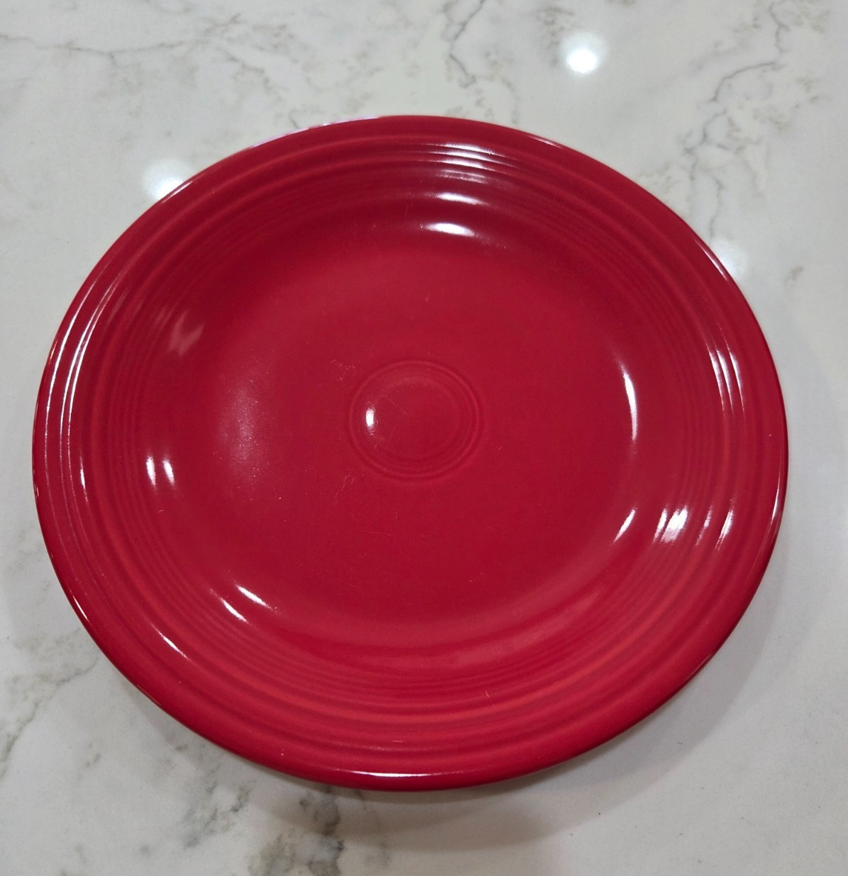 Fiesta Dinner Plate Scarlet Red 10.25″ Homer Laughlin
