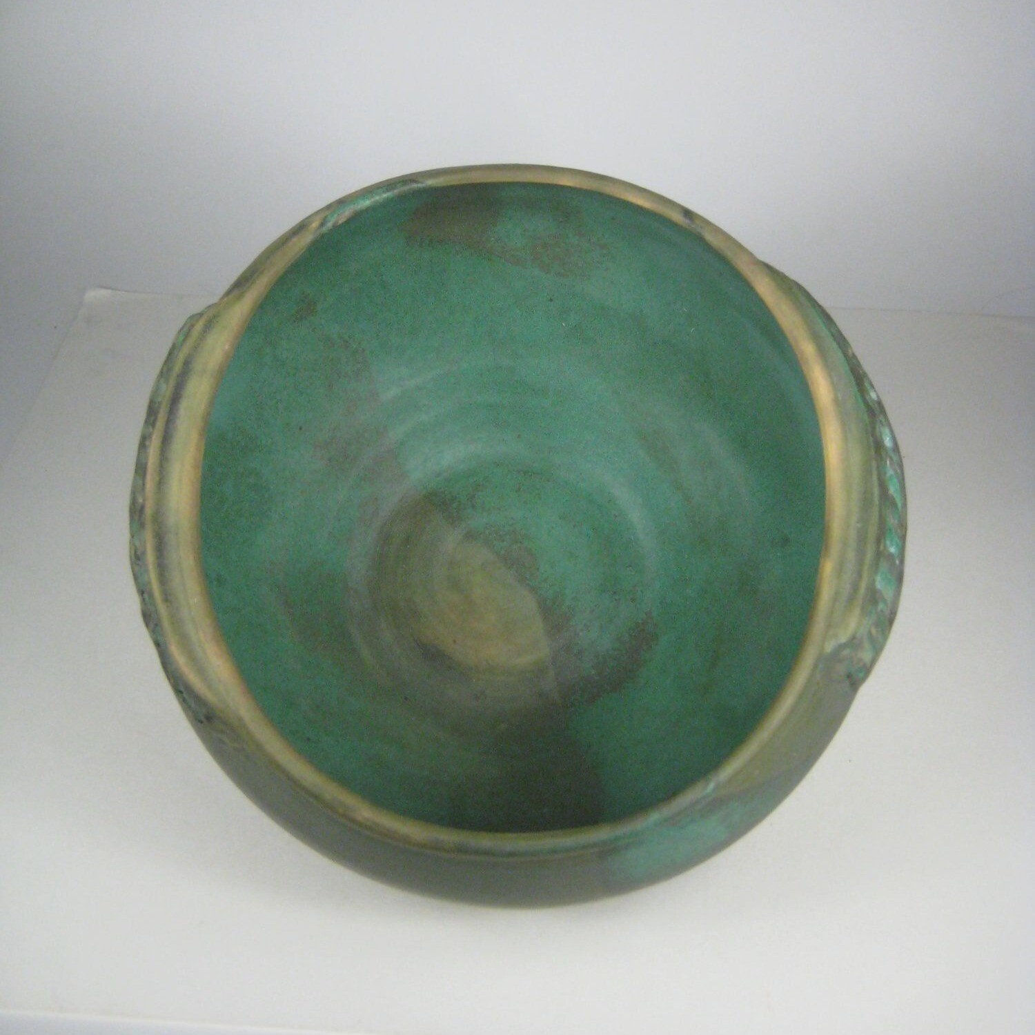 BAW Hand Made Ceramic Bowl 9 in Pottery Art Home Decor Handmade Signed