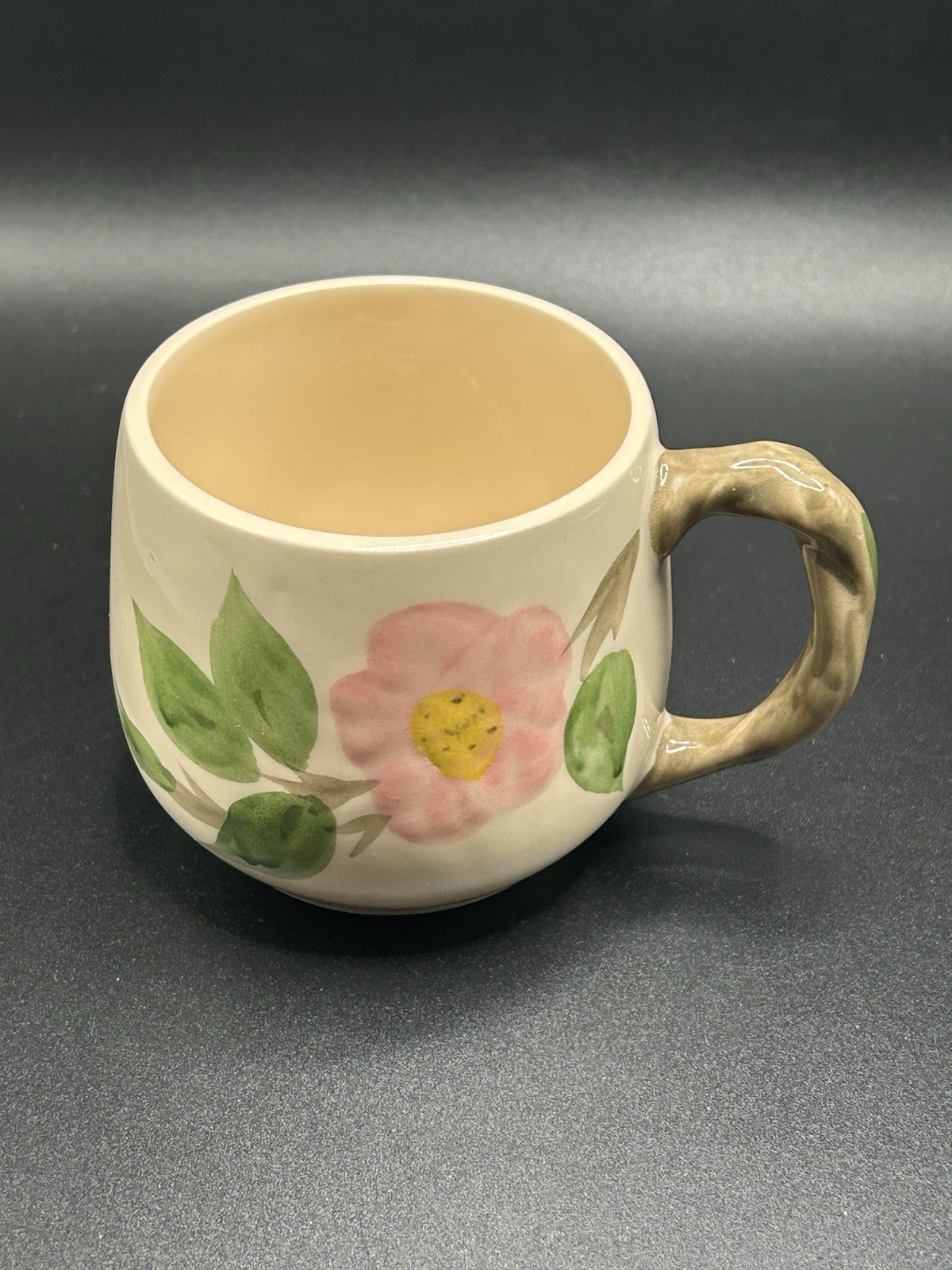 Vintage Set Of 2 Franciscan Desert Rose Demitasse Cups/Saucers England 1960’s