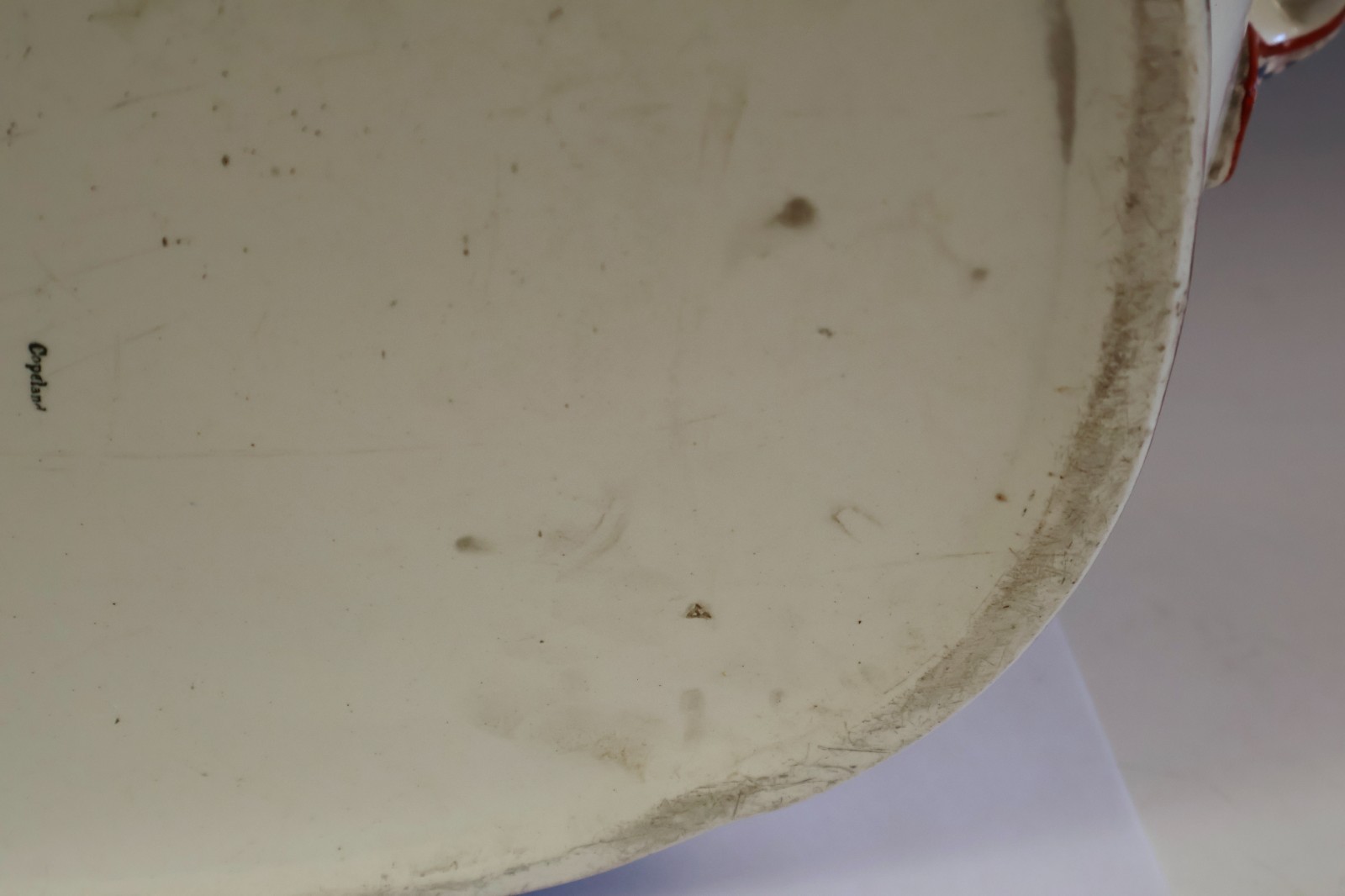 Huge Antique Copeland Spode English Pottery Greek Revival Footbath Jardiniere