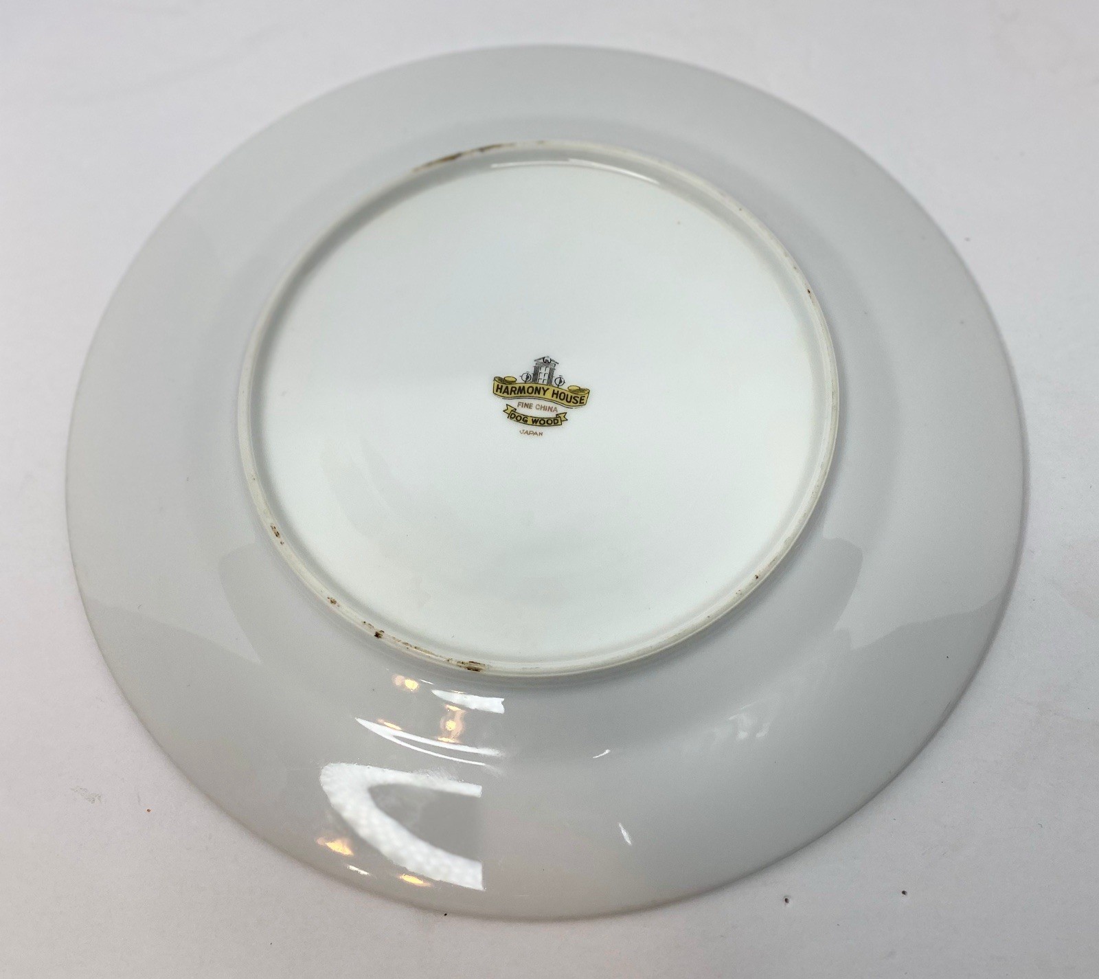 Harmony House “Dogwood” by Seyei Bone China Plates. Japan. Vtg.