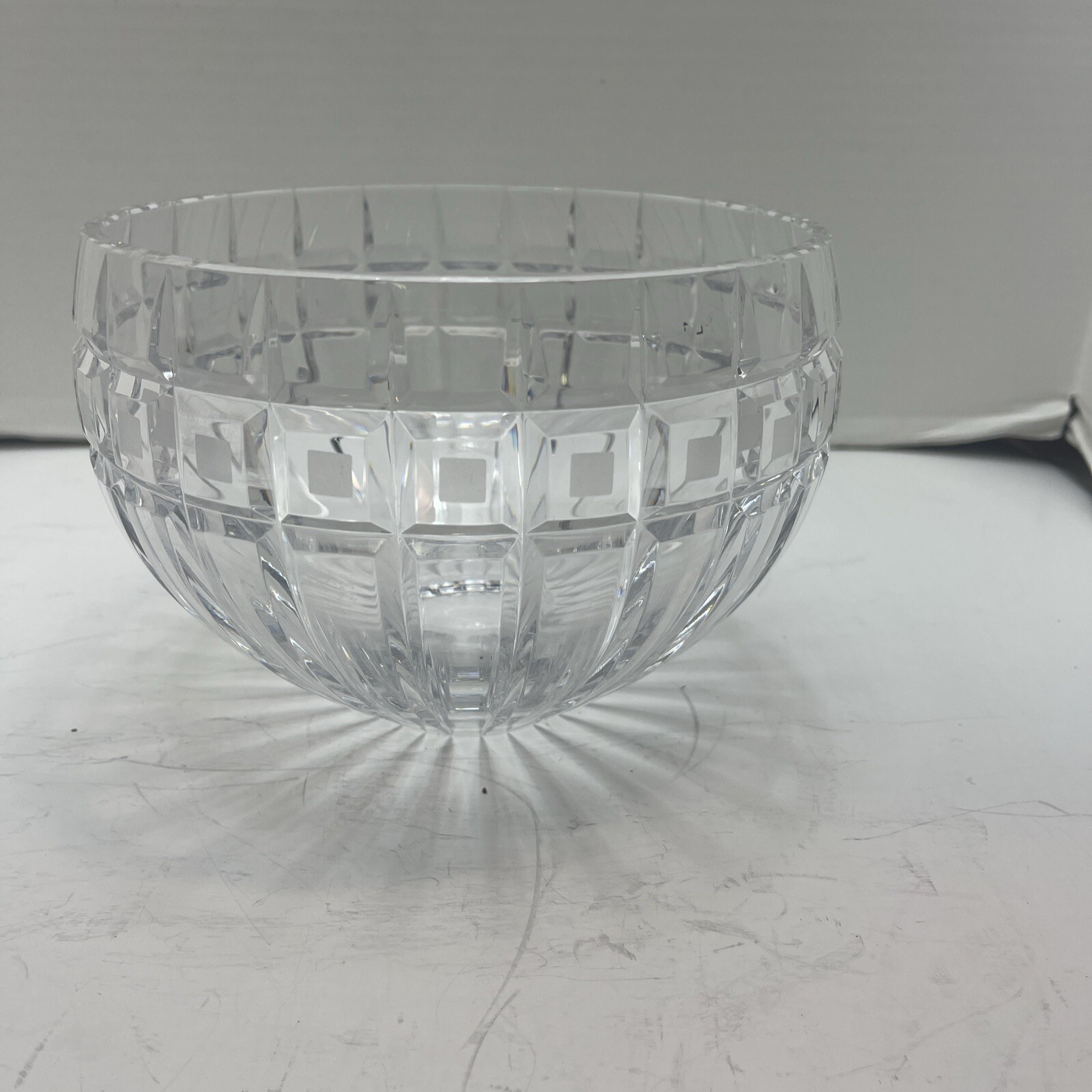 Waterford Marquis Crystal 7.5″ Quadrata Round Bowl