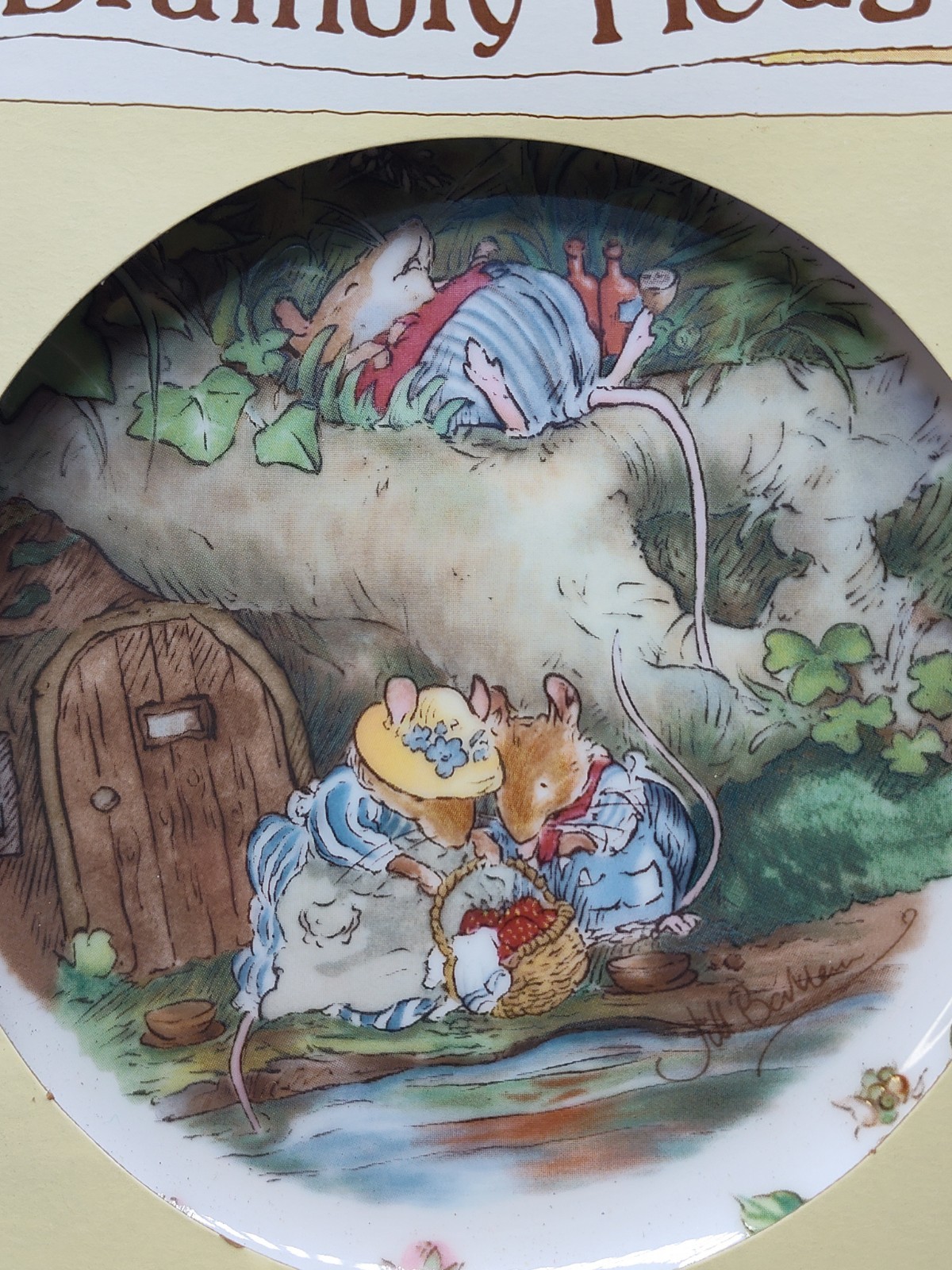 Royal Doulton Brambly Hedge Plate 8” Year 1997 New With Box
