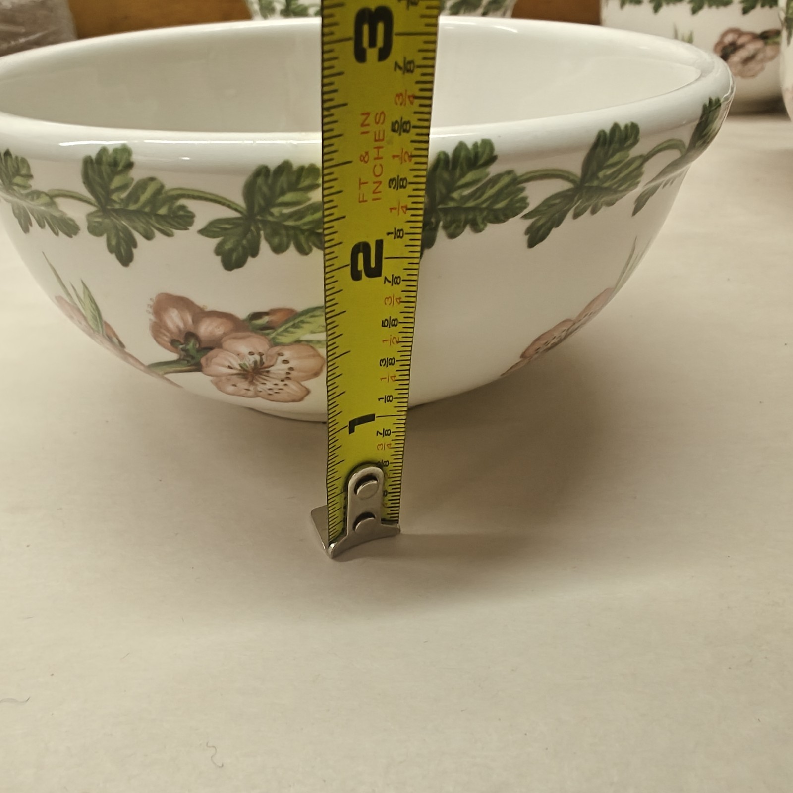 (4) Portmeirion Pomona Fruit/Dessert Bowls 5-1/2in – Made in England