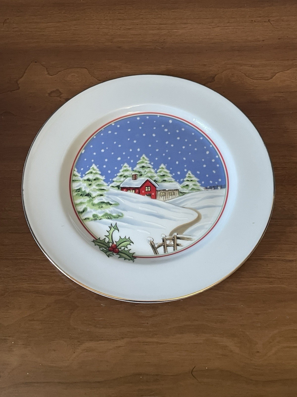 Shibata HOME FOR THE HOLIDAYS 16 Piece Set Dishes ~ 4 Place Settings