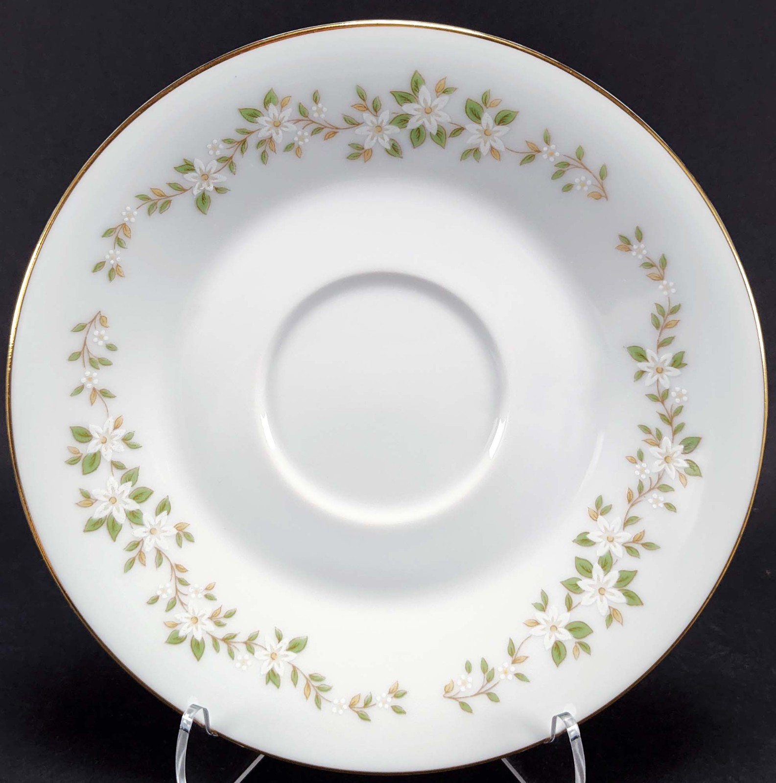 Mixed Lot Saucers Farmhouse Granny Cottage Shabby Mismatched China Set of 8